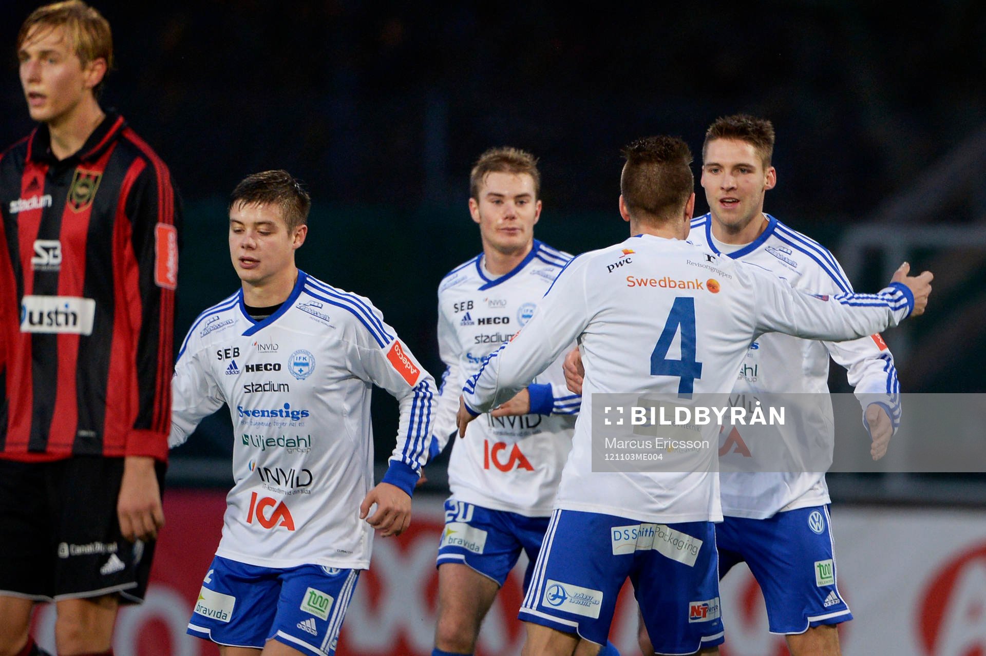 Joel Löw gör 1-1 för Värnamo