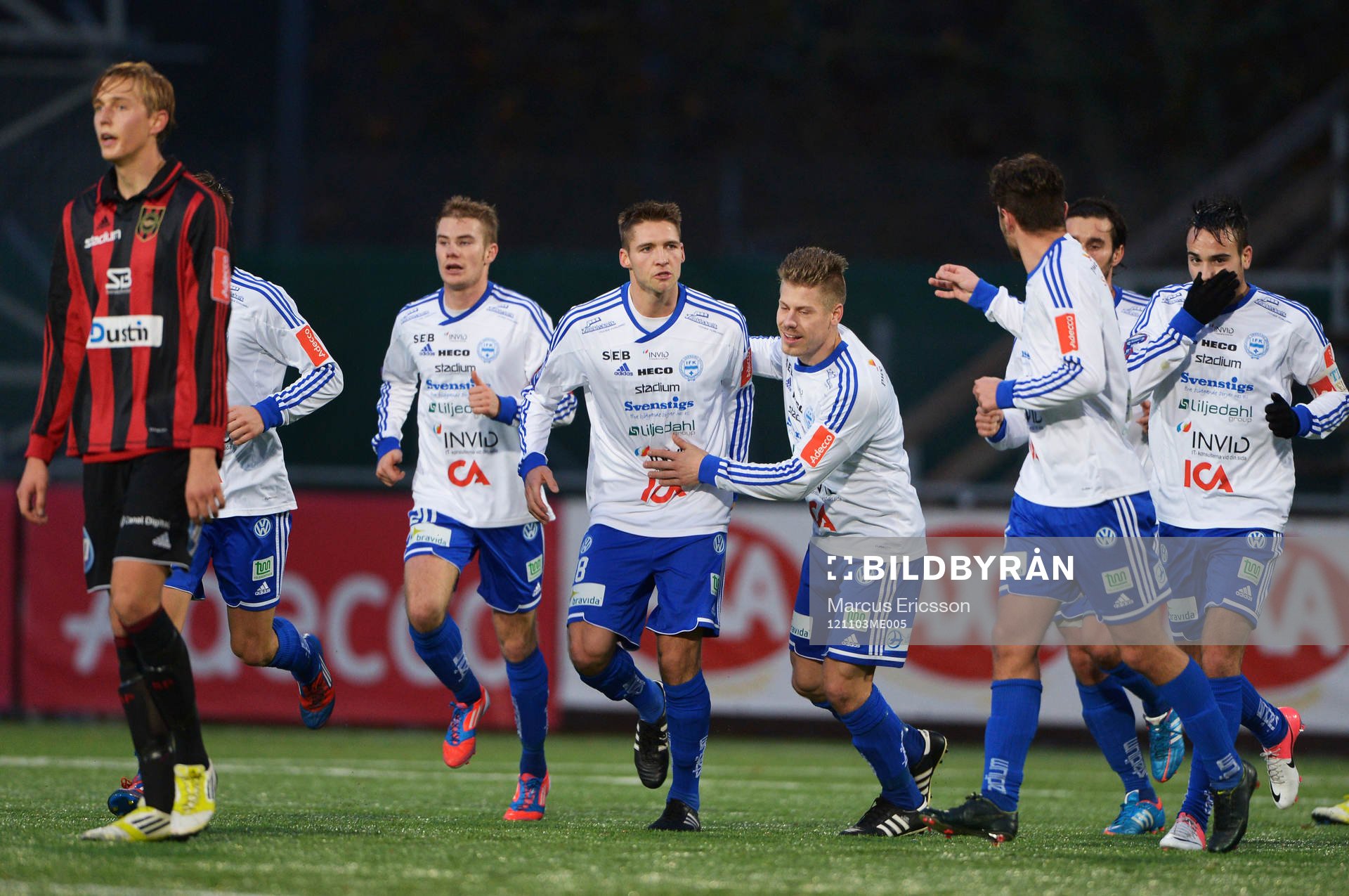 Joel Löw gör 1-1 för Värnamo