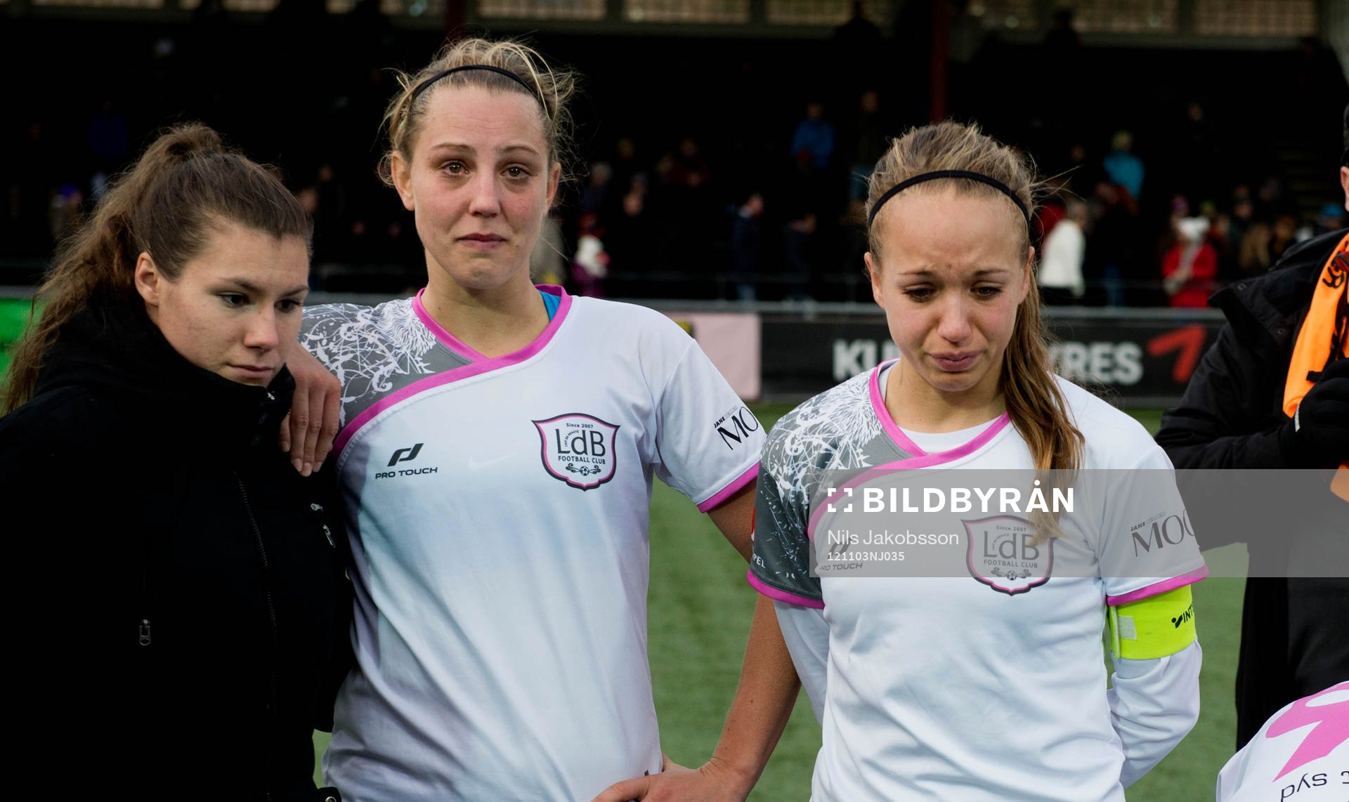 Emma Wilhelmsson, Malin Levenstad, LDB Malmö deppar
