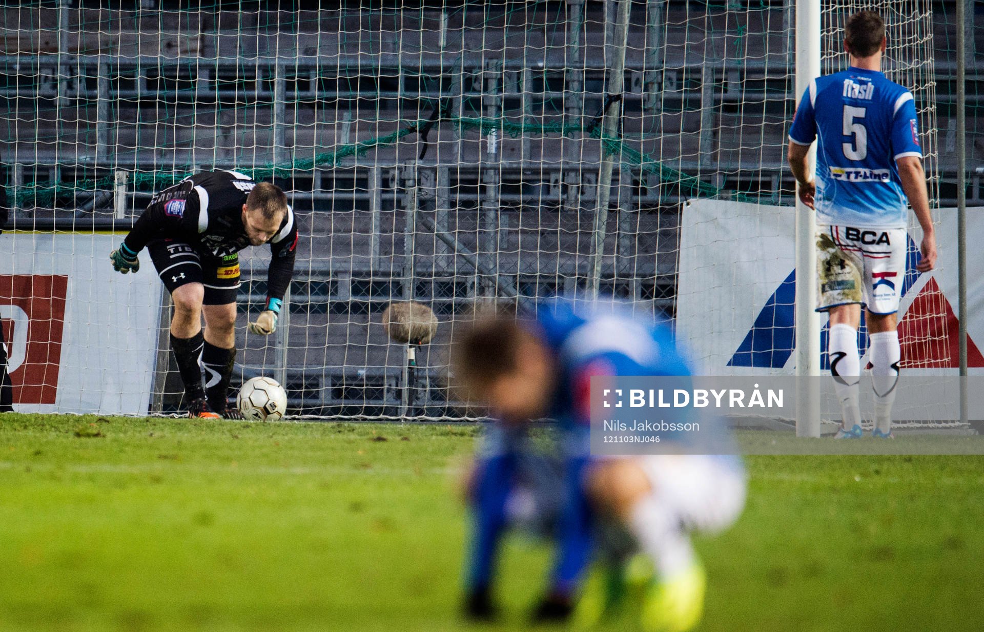 Fredrik Persson, målvakt, Zoran Jovanovic, Trelleborg