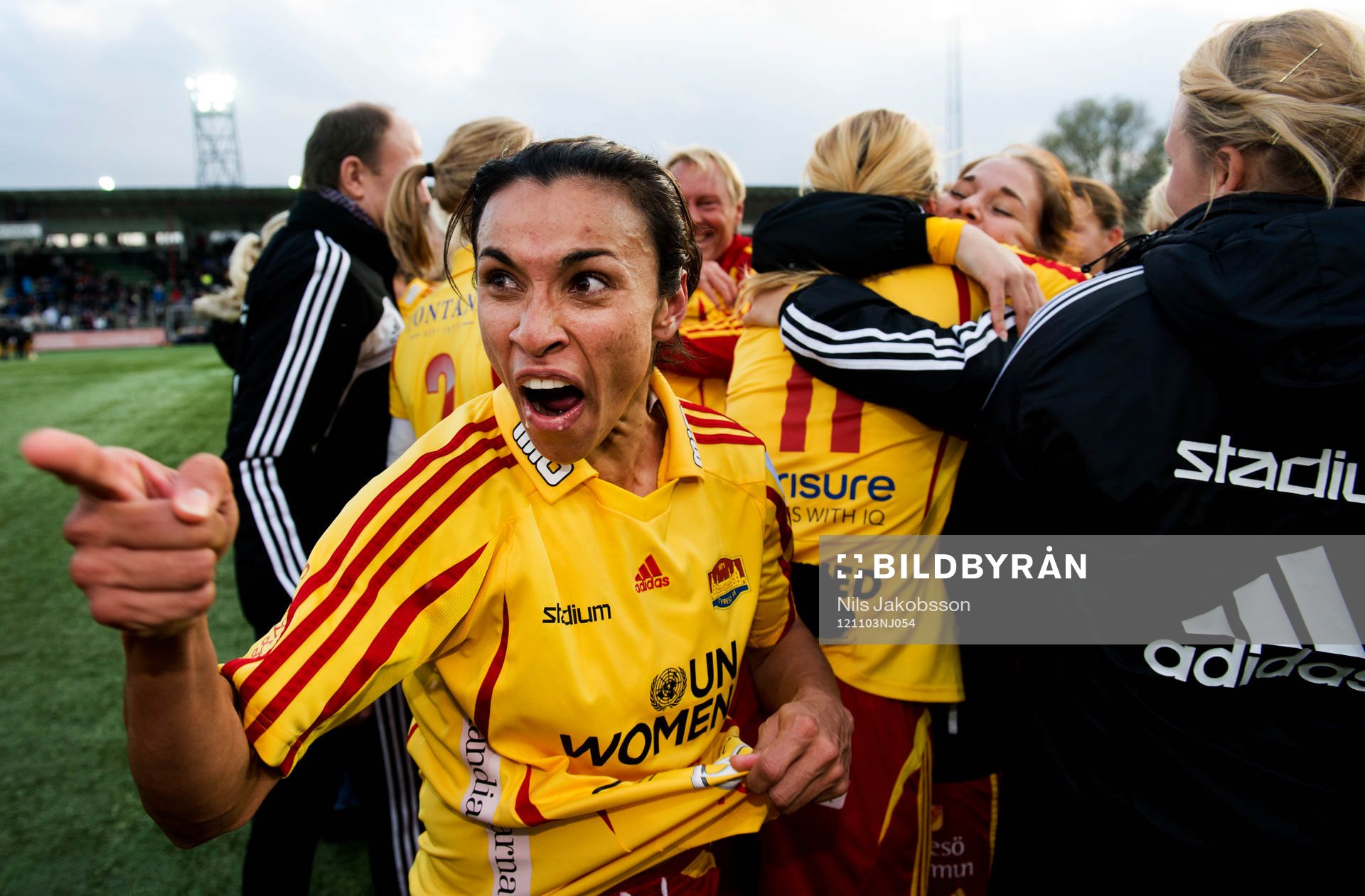 "Vi är Tyresö" skriker Marta Vieira da Silva, Tyresö