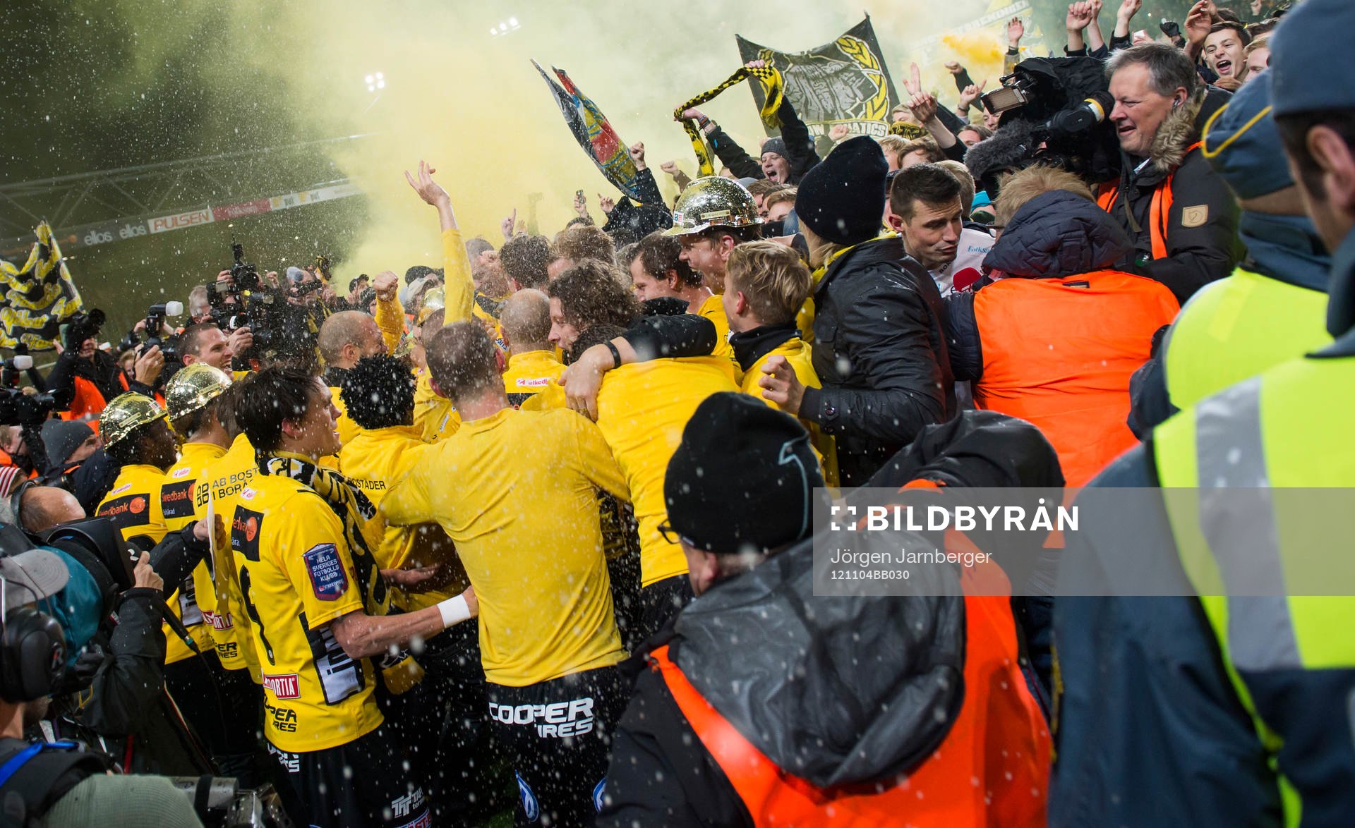 IF Elfsborg glädje, svenska mästare