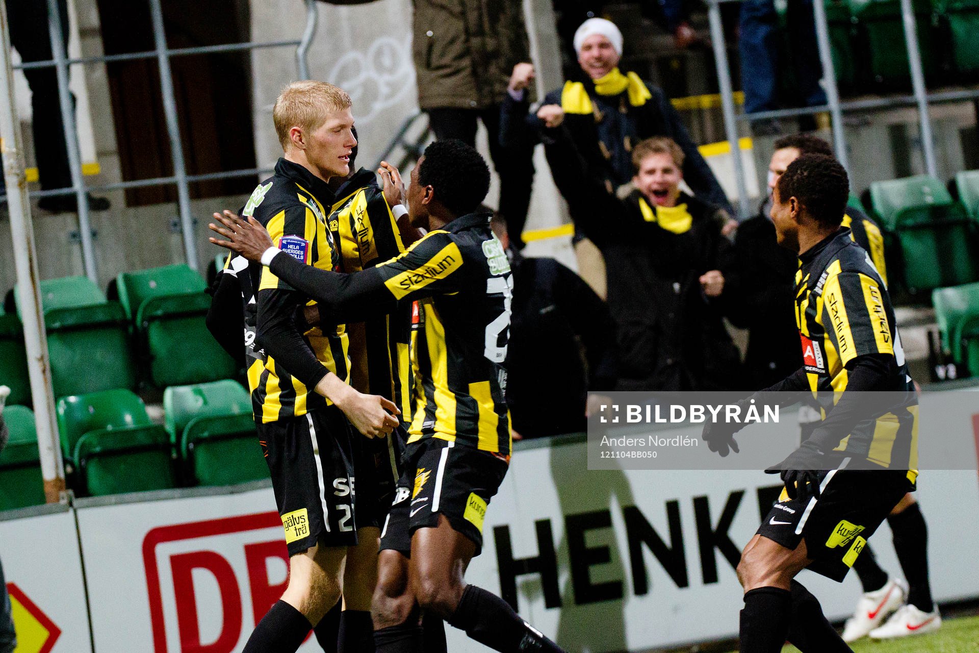 Häcken jublar