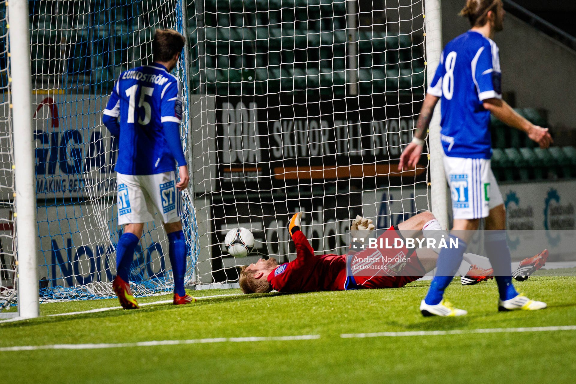 Häcken gör 1-2 bakom GIF Sundsvalls #1 Oscar Berglund.