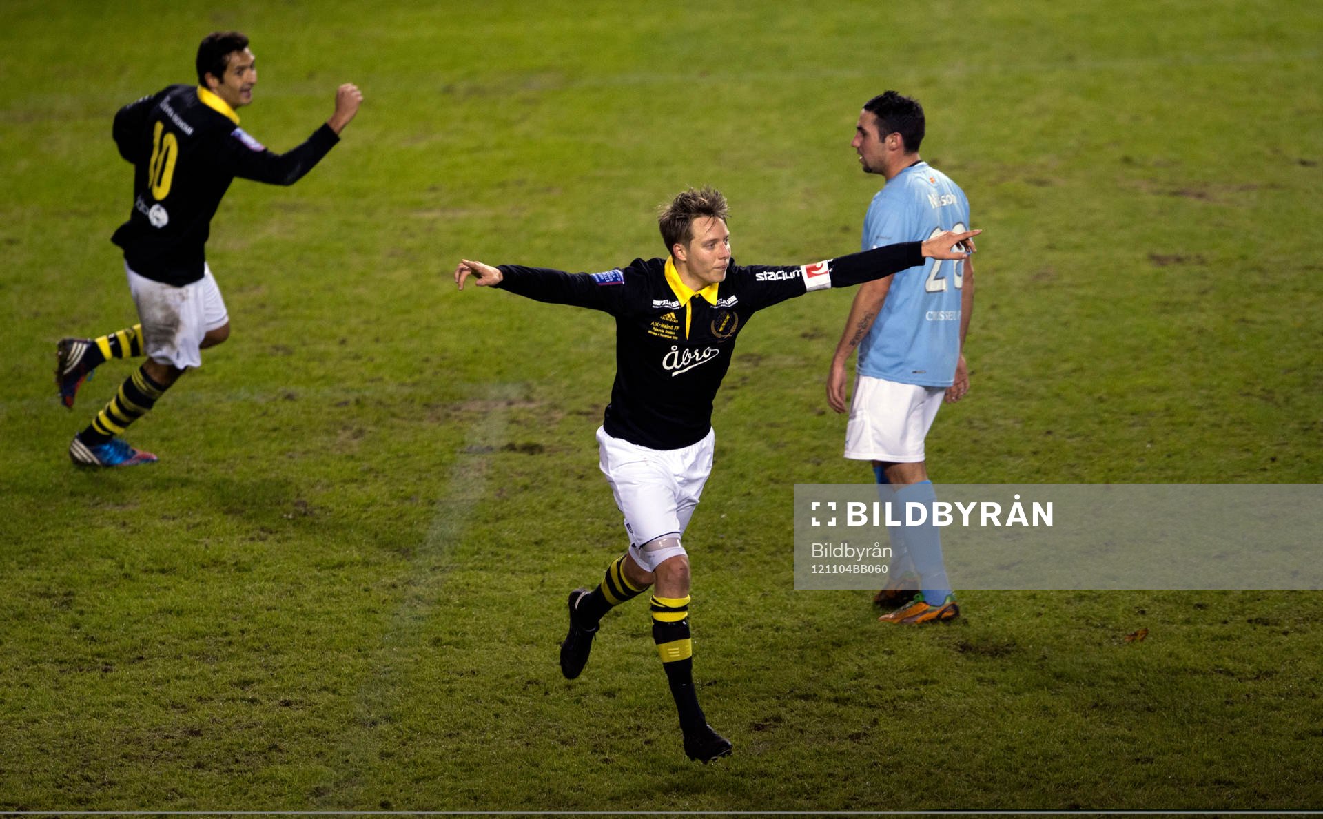 Viktor Lundberg, AIK jublar