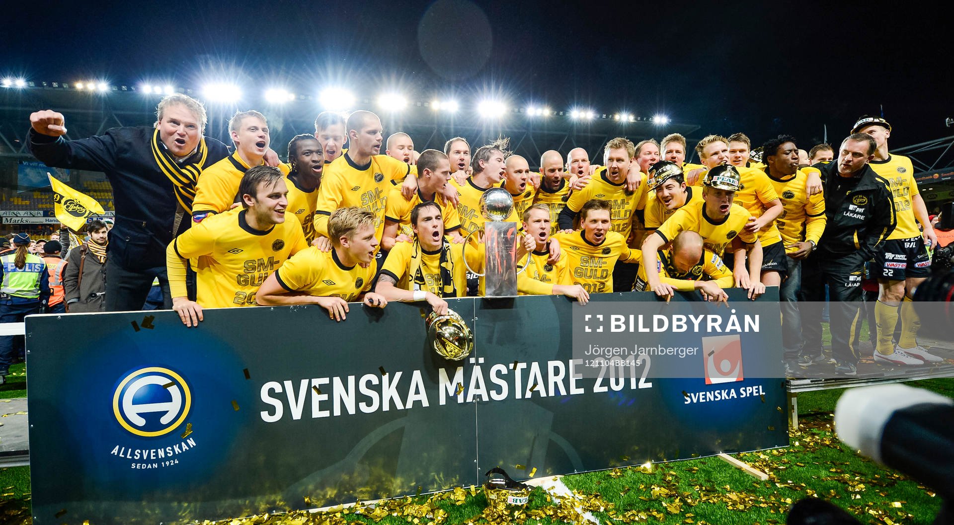 Glädje Elfsborg svenska mästare