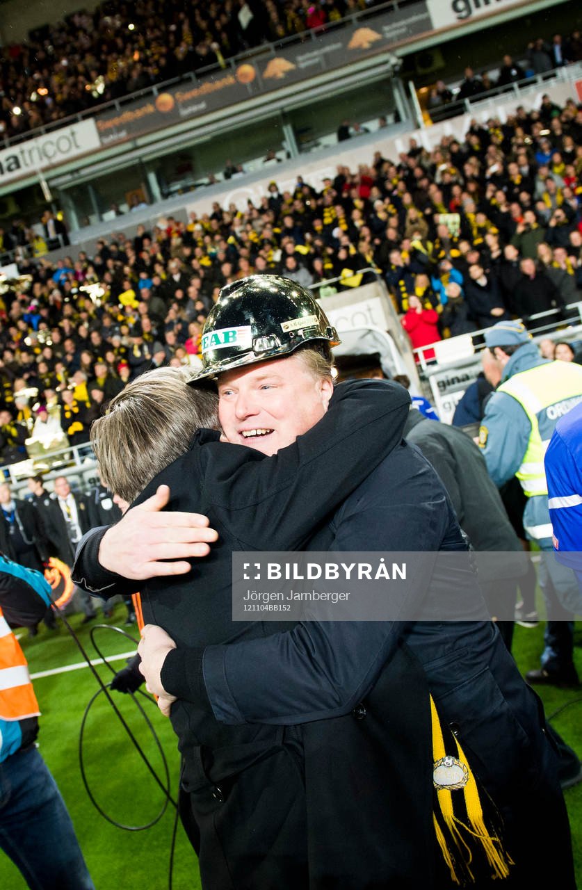 Bosse Johansson, ordf. Elfsborg kramar om Jörgen