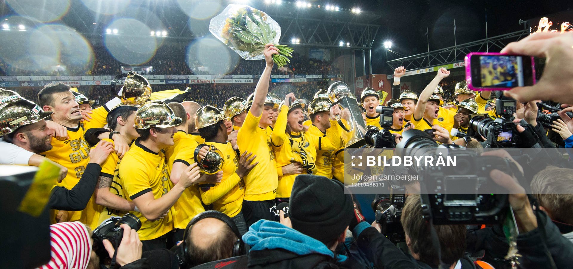 Fotboll, Allsvenskan, Elfsborg - Åtvidaberg: Guldjubel Elfsborg