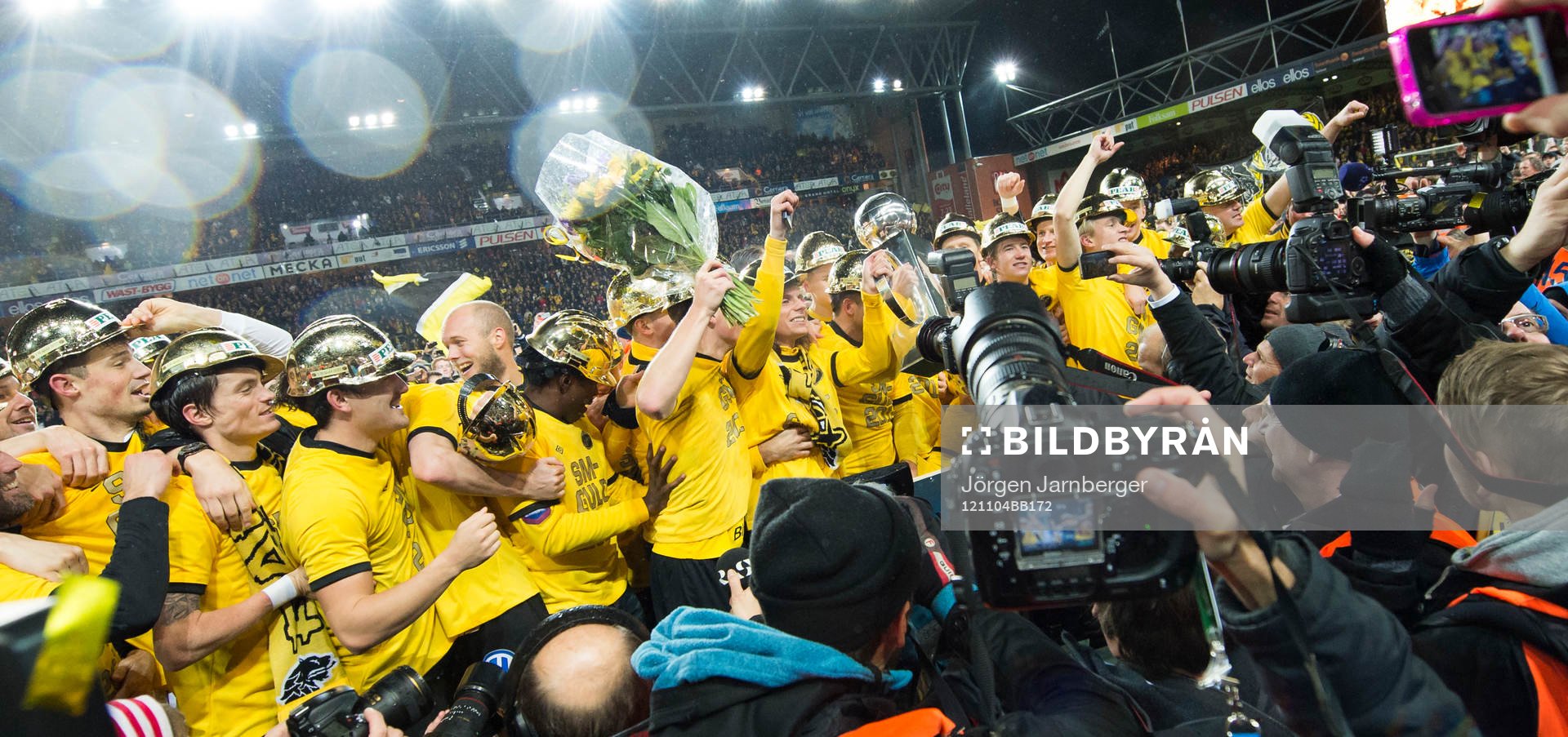 Fotboll, Allsvenskan, Elfsborg - Åtvidaberg: Guldjubel Elfsborg