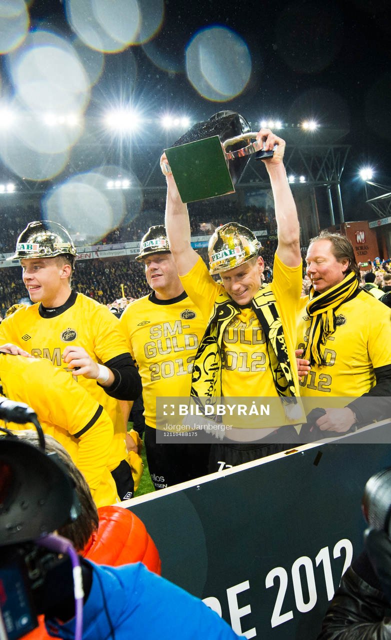 Andreas Augustsson Elfsborg glädje med Lennart Johanssons