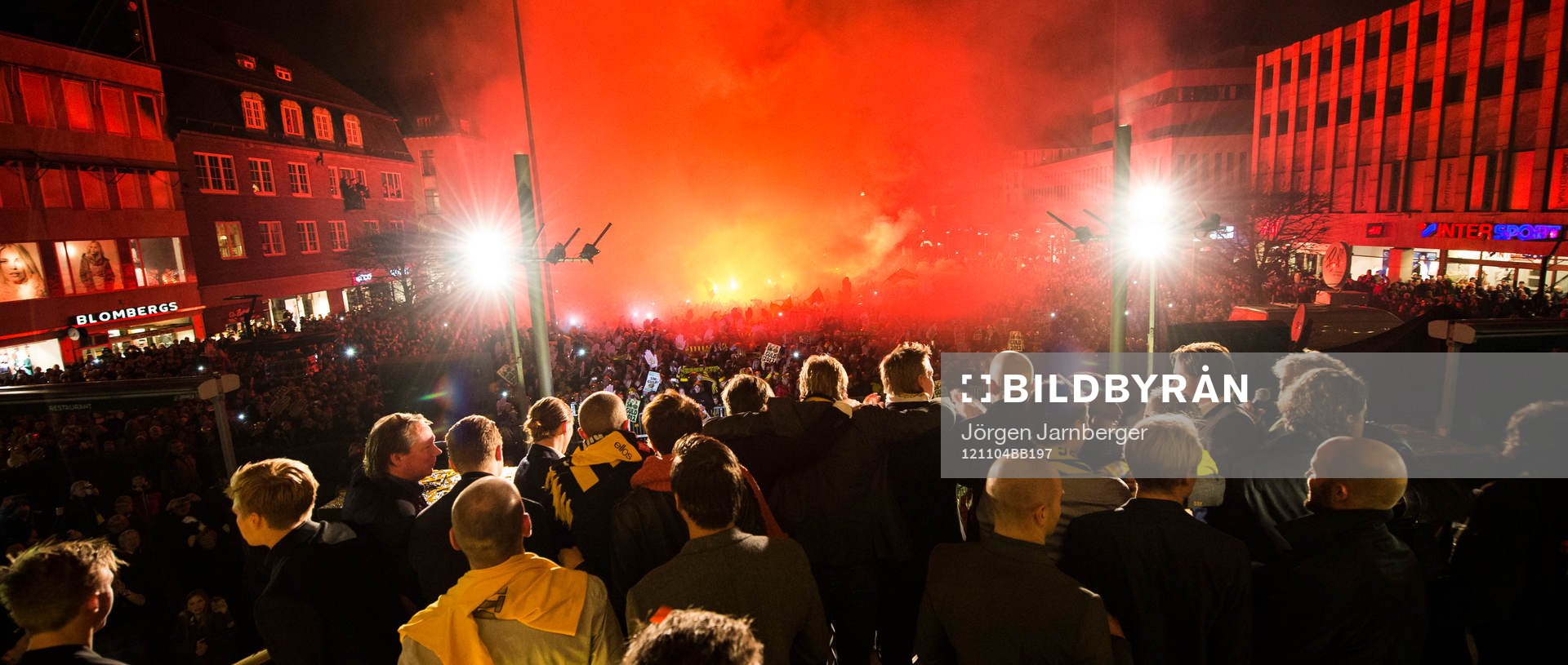 Glädje Elfsborg Stora torget Borås