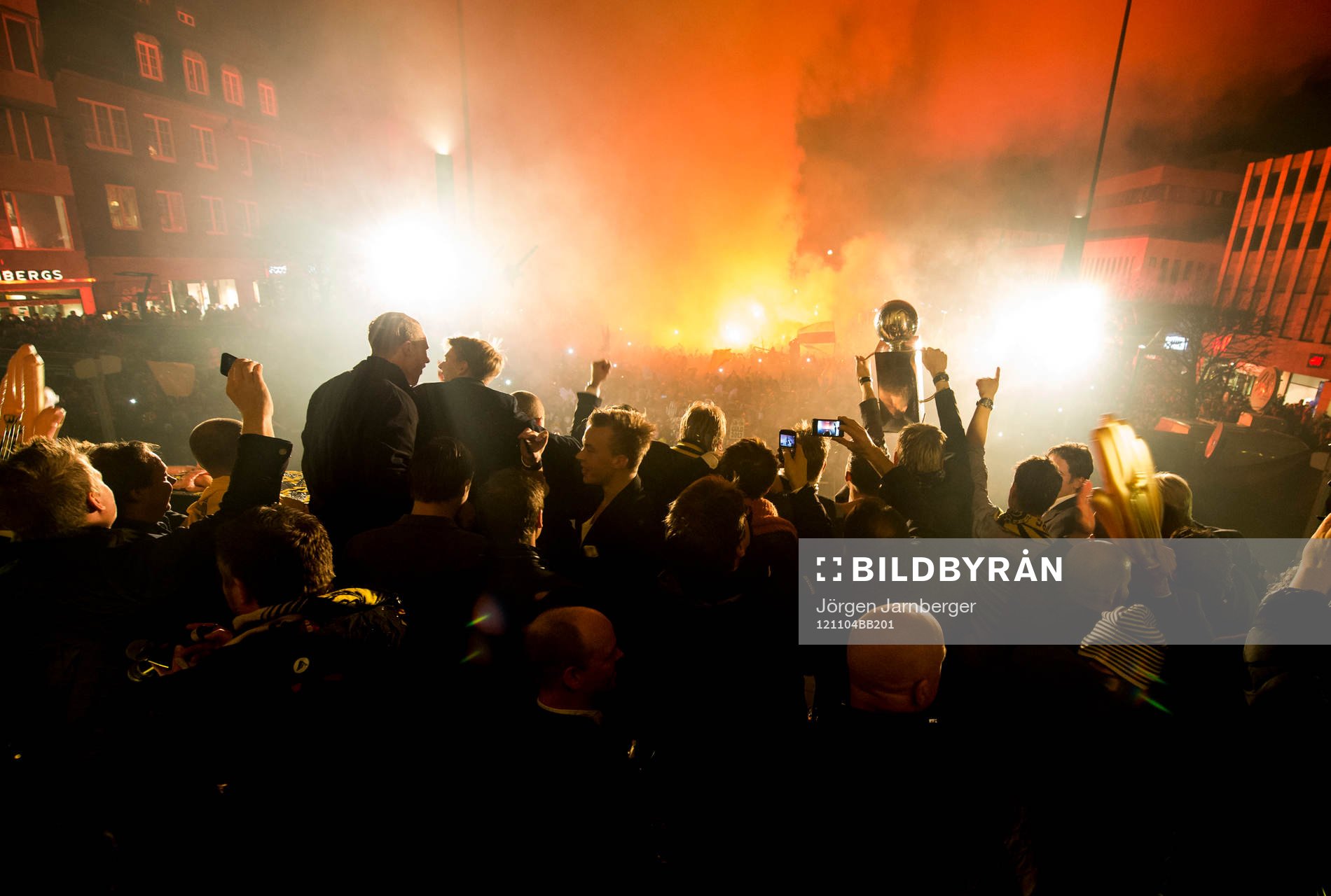 Lennart Johanssons pokal Elfsborg stora torget glädje