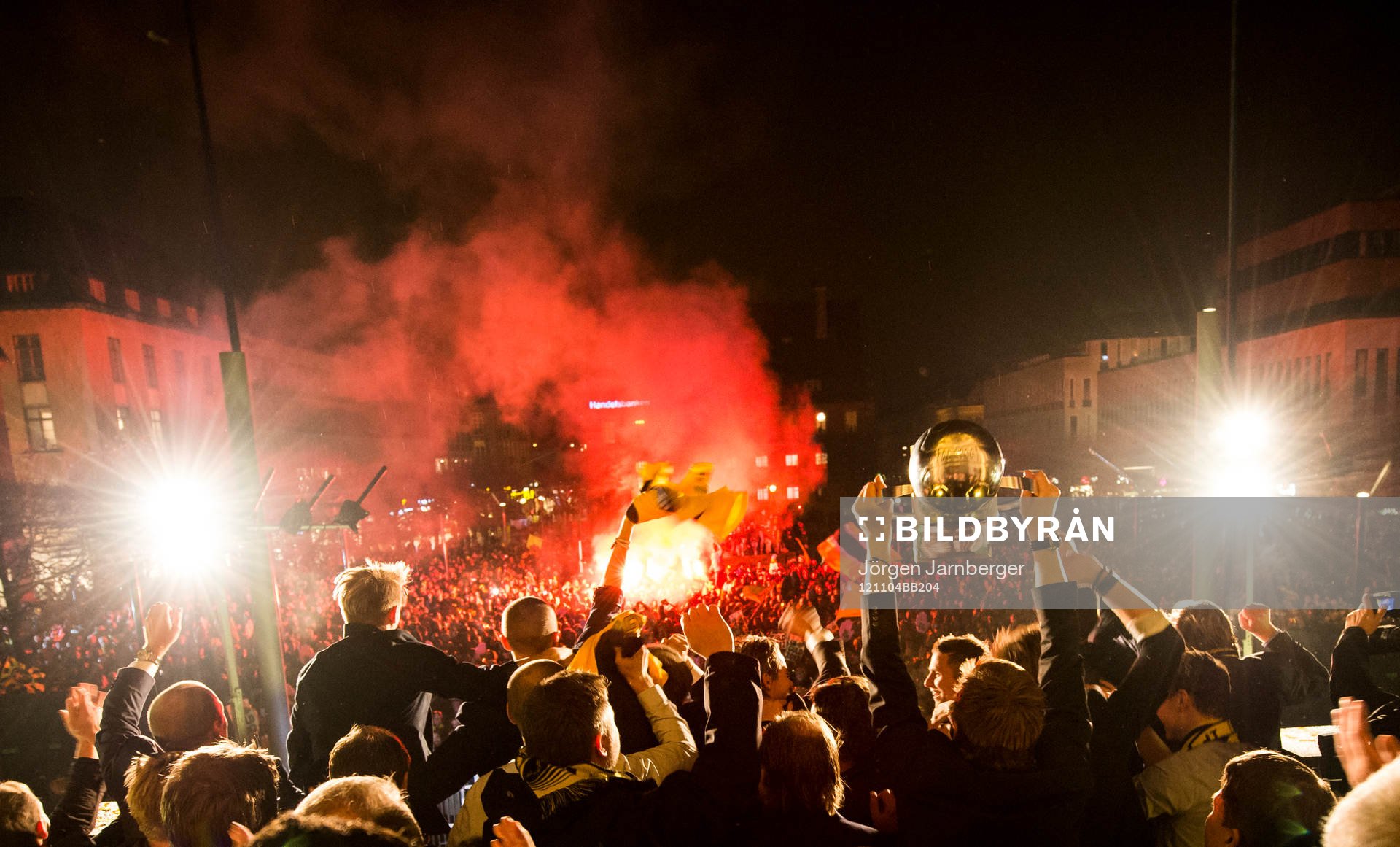 Elfsborg glädje stora torget Lennart Johanssons pokal