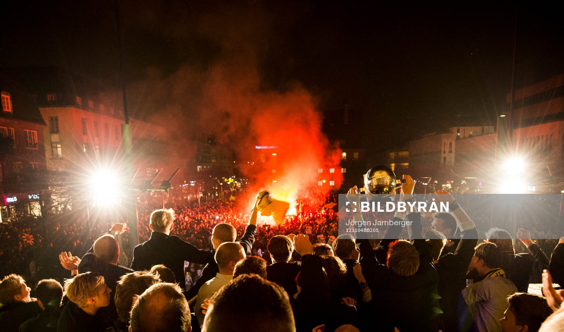 Elfsborg glädje stora torget Lennart Johanssons pokal