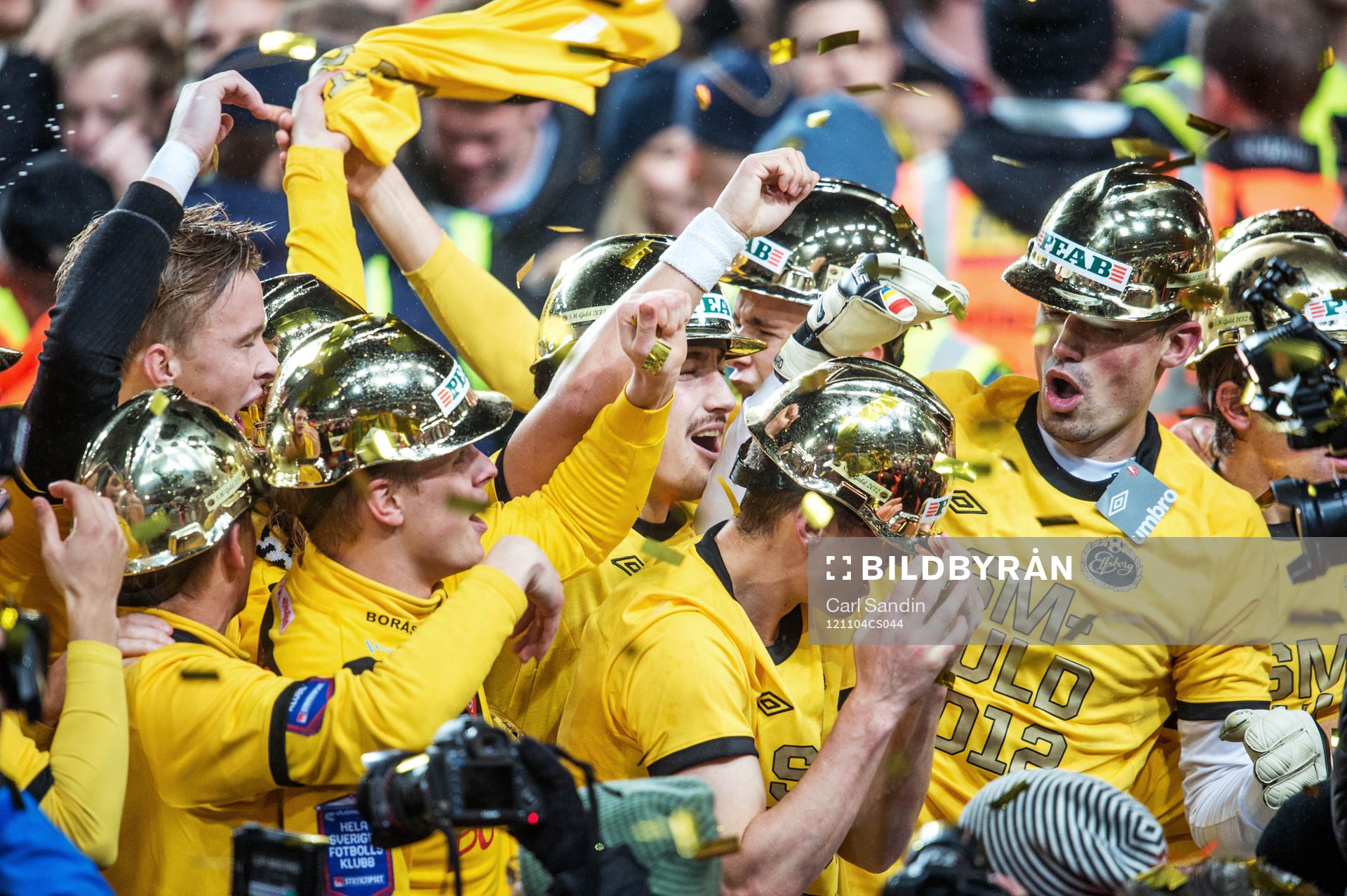 Stefan Ishizaki, Elfsborg, jublar med sina lagkamrater