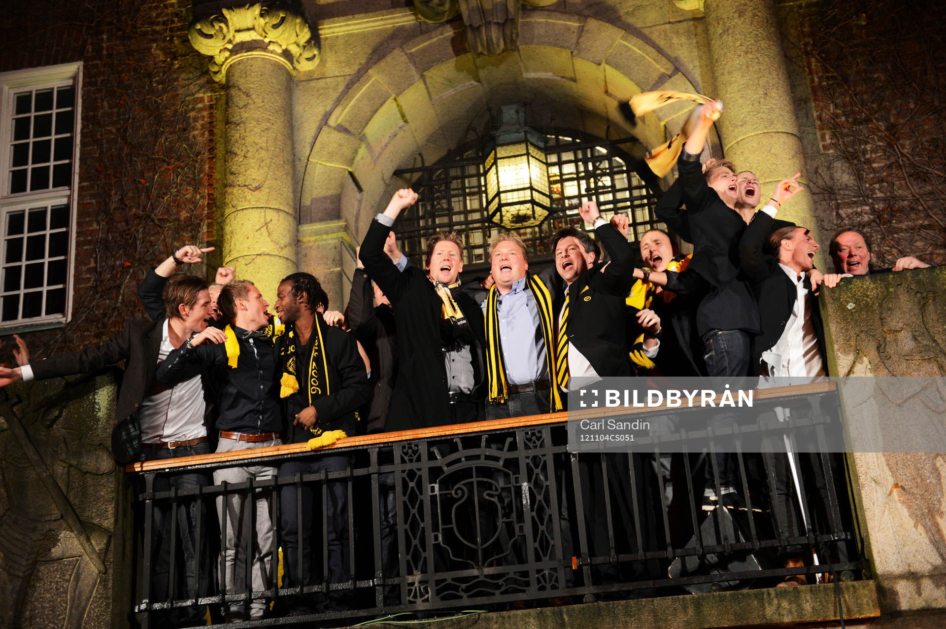 Elfsborg firar segern i Borås