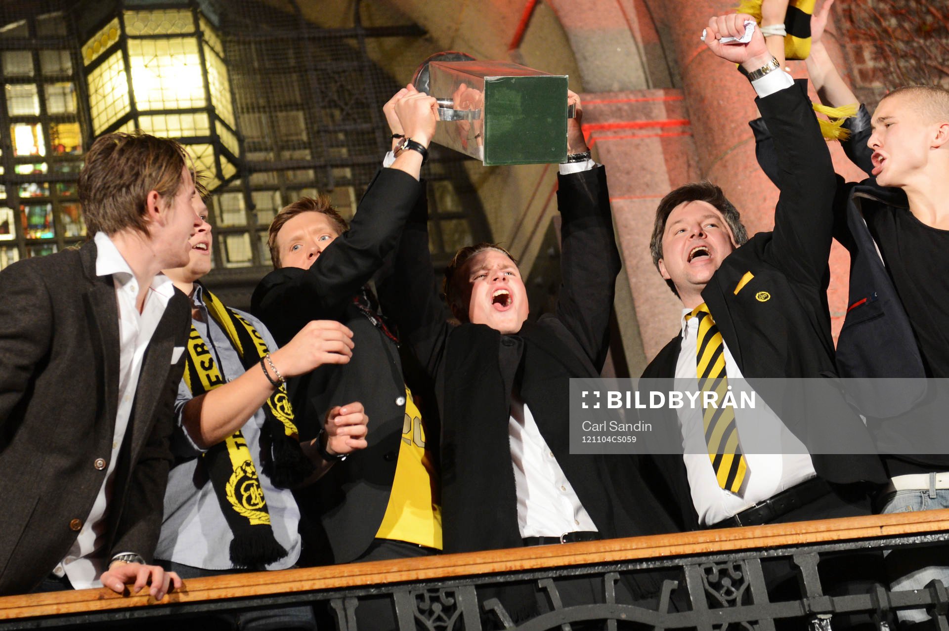 Elfsborg firar segern i Borås