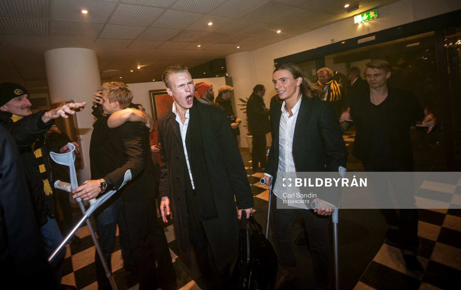 Oscar Hiljemark och  Niklas Hult