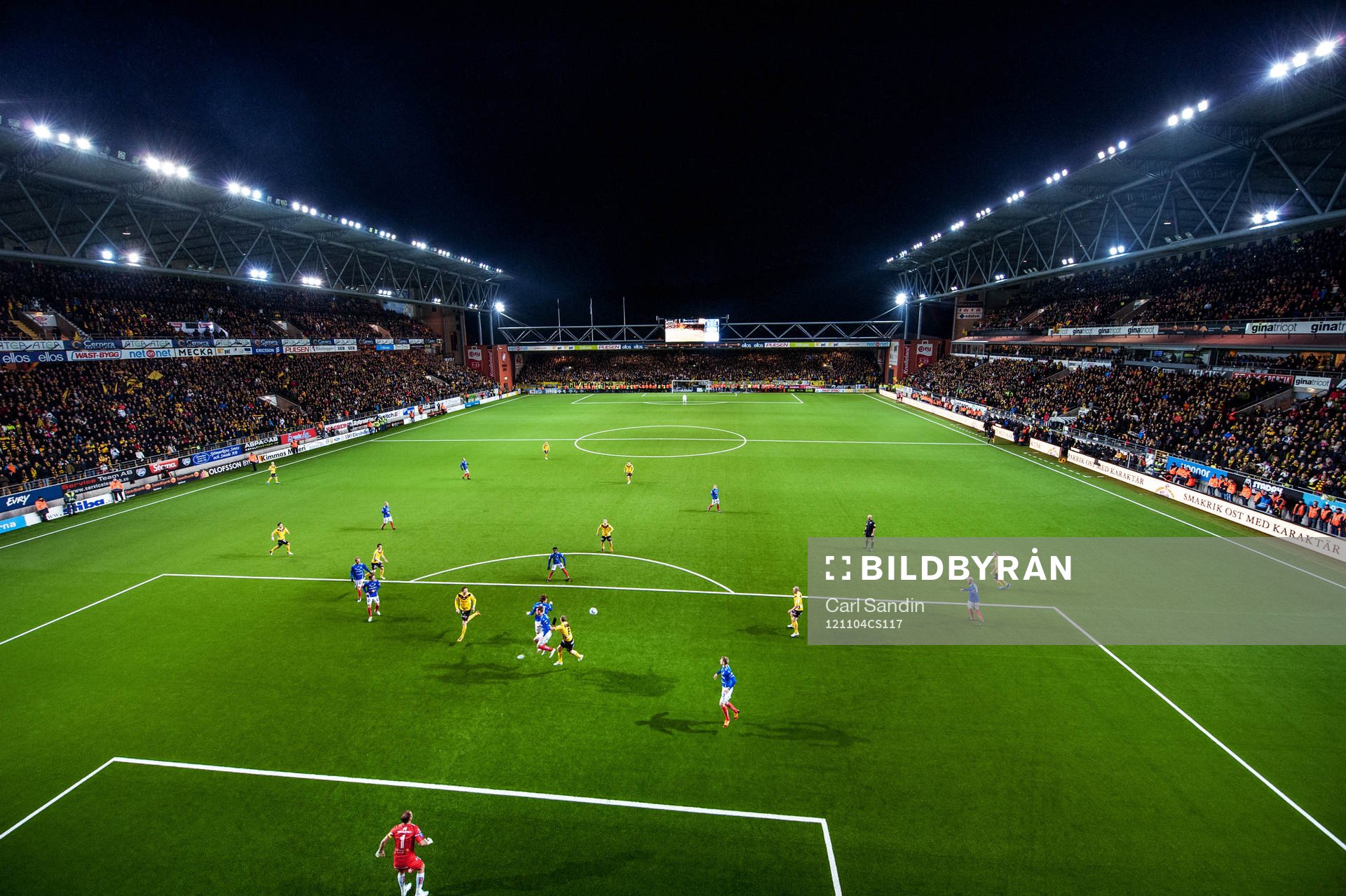 En fullsatt Borås Arena i finalmatchen mellan Elfsborg och
