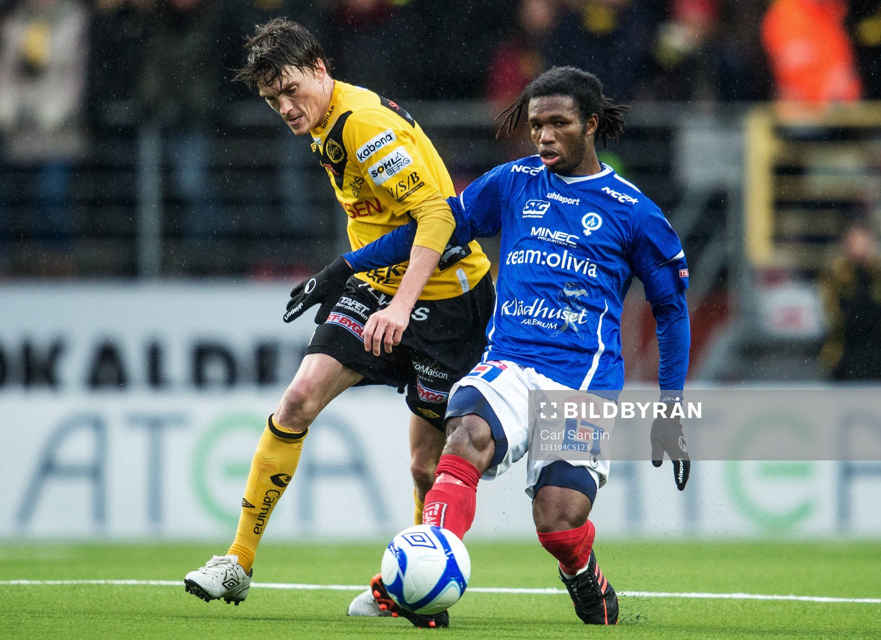 Närkamp mellan Lasse Nilsson, Elfsborg, och Mohamed