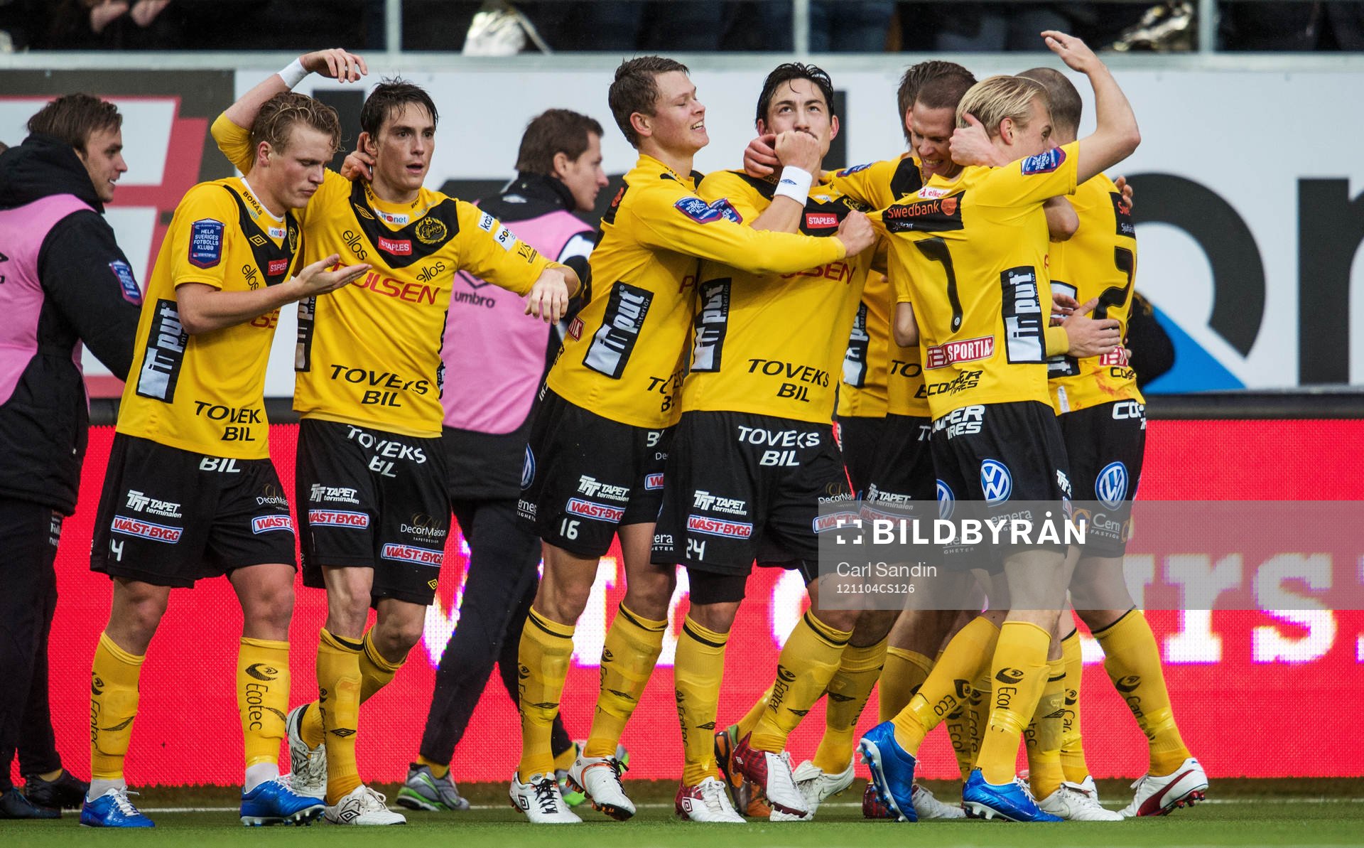 Stefan Ishizaki, Elfsborg, gratuleras och jublar