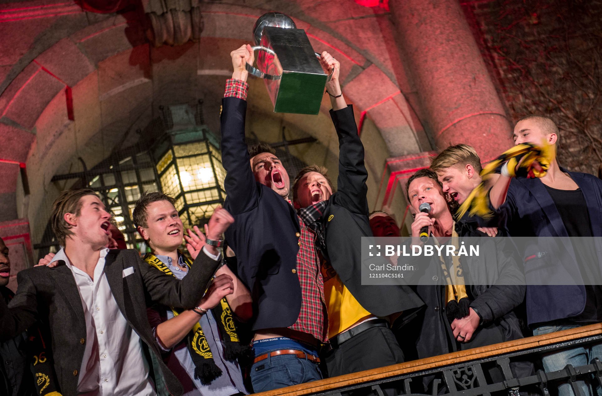 Kevin Stuhr Ellegaard, målvakt, och David Elm, Elfsborg,