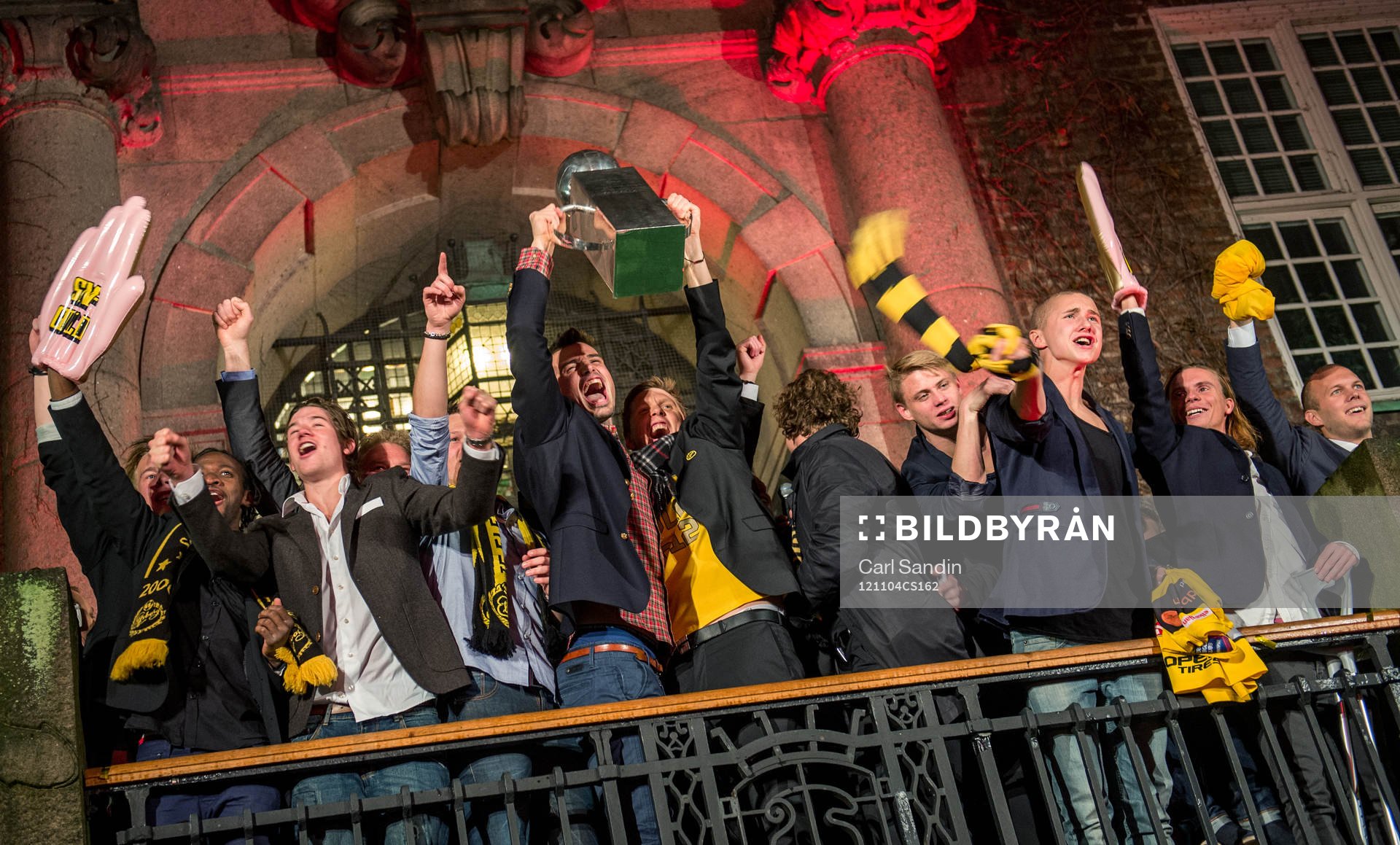 Kevin Stuhr Ellegaard, målvakt, och David Elm, Elfsborg,