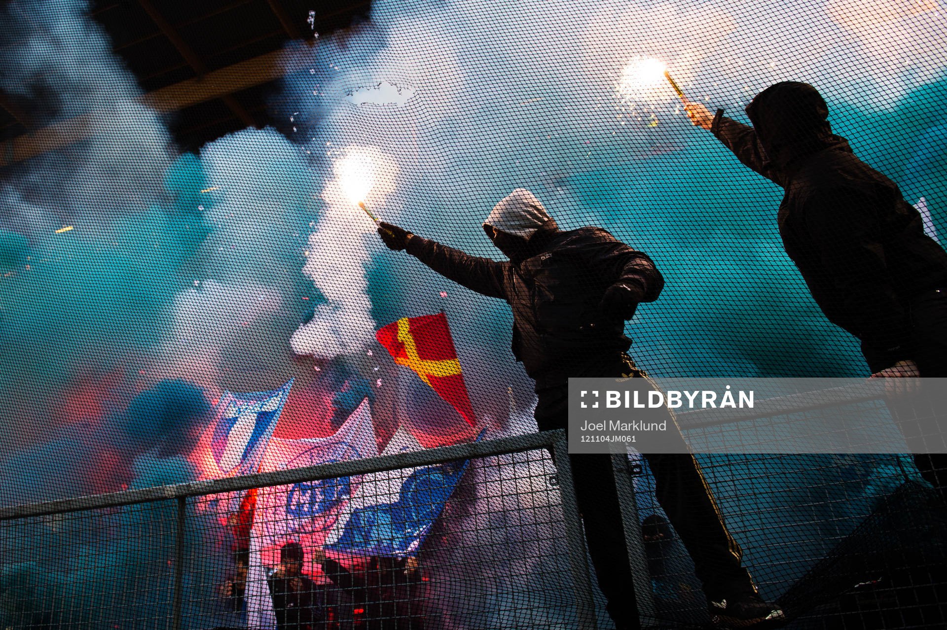 Bengaleldar i Malmö FF:s klack