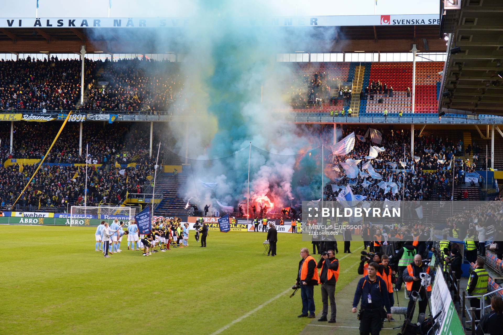 Fotboll, Allsvenskan, AIK - Malmö