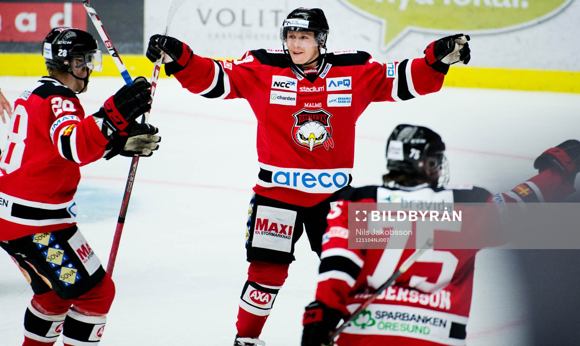 Jens Olsson, Sebastian Meijer, Rasmus Andersson, Malmö