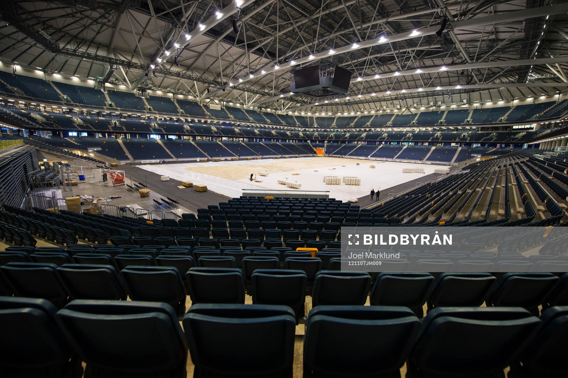 Friends Arena, interiör