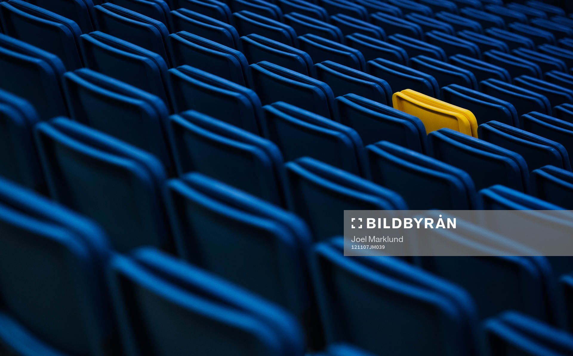 Stolar på sittplats i Friends Arena