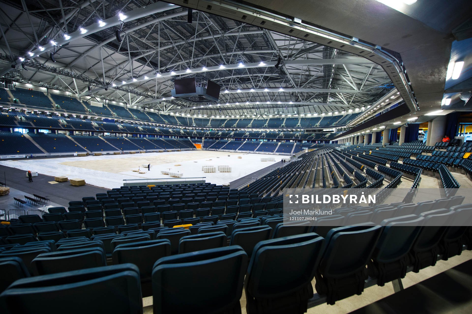 Friends Arena, interiör