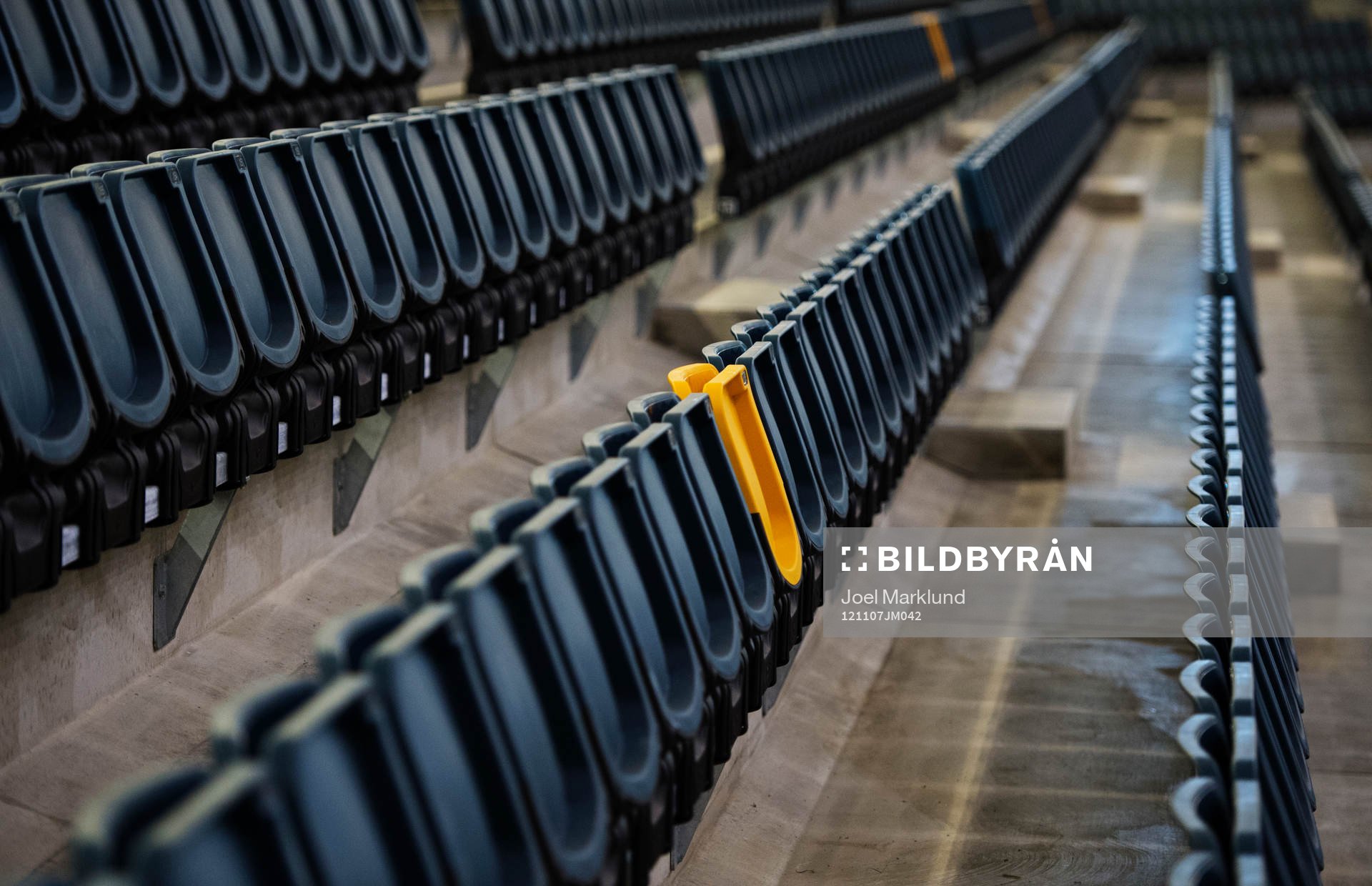 Stolar på sittplats i Friends Arena