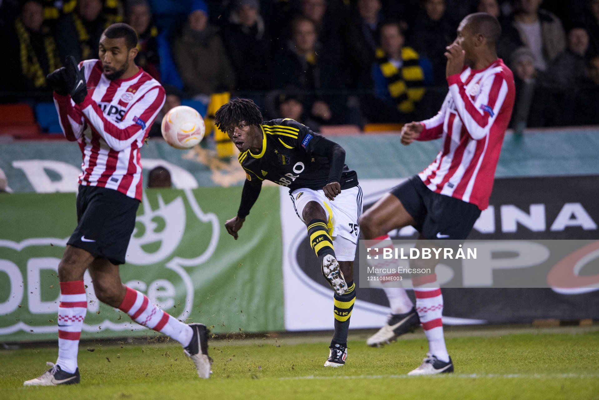 Mohammed Bangura, AIK skjuter
