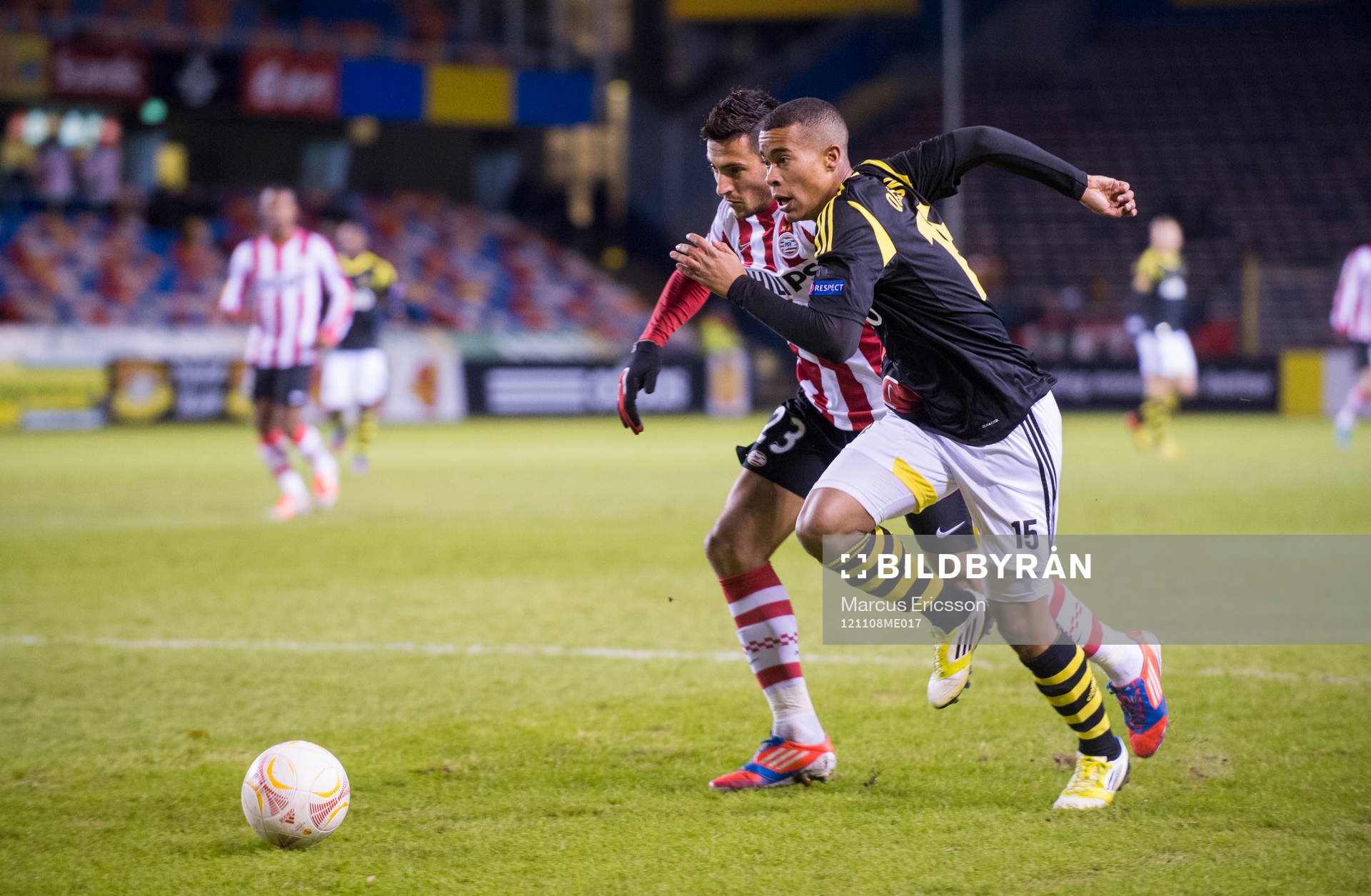 Robin Quaison, AIK och Stanislav Manolev, Eindhoiven