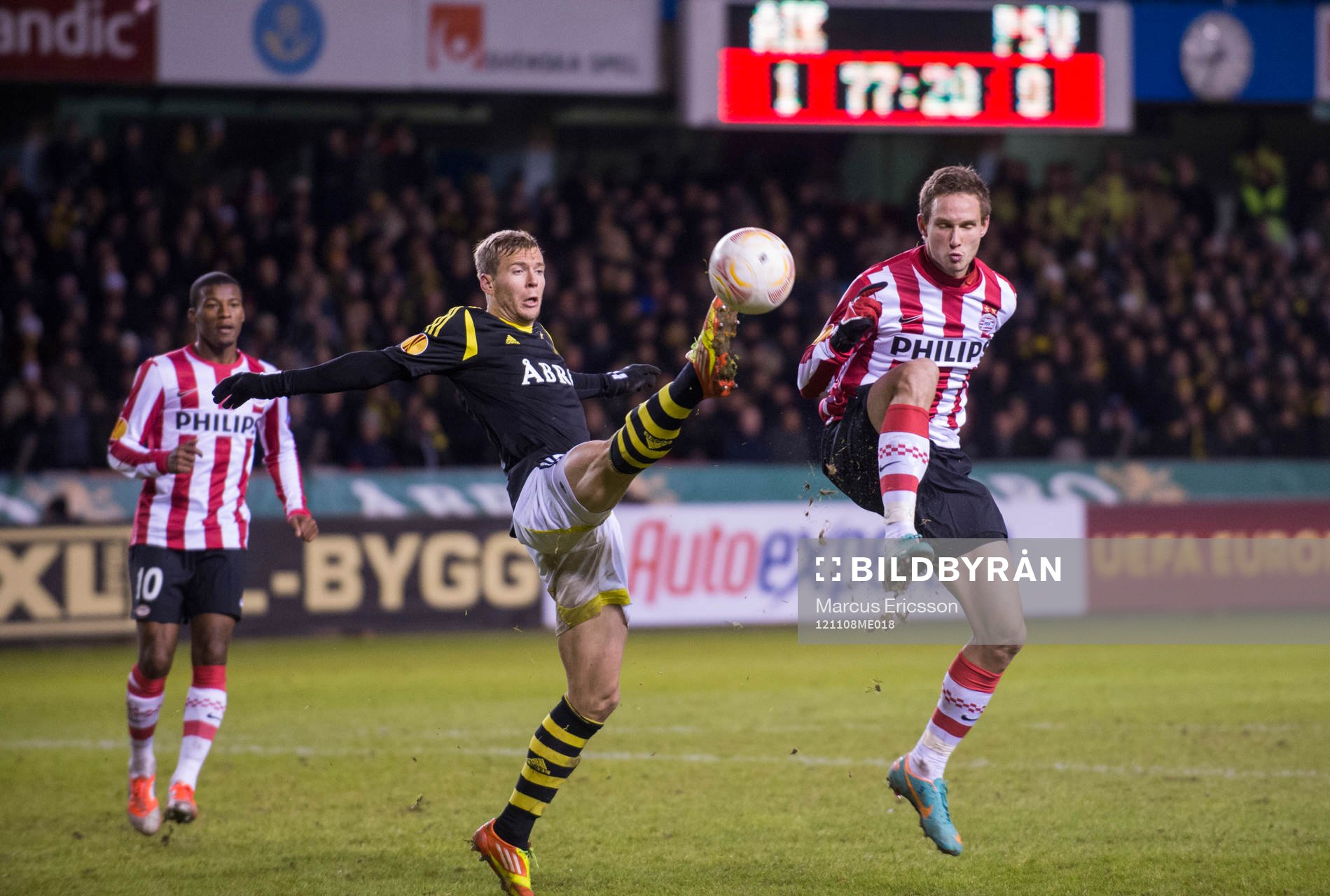 Per Karlsson, AIK och Tim Matavz, Eindhoven