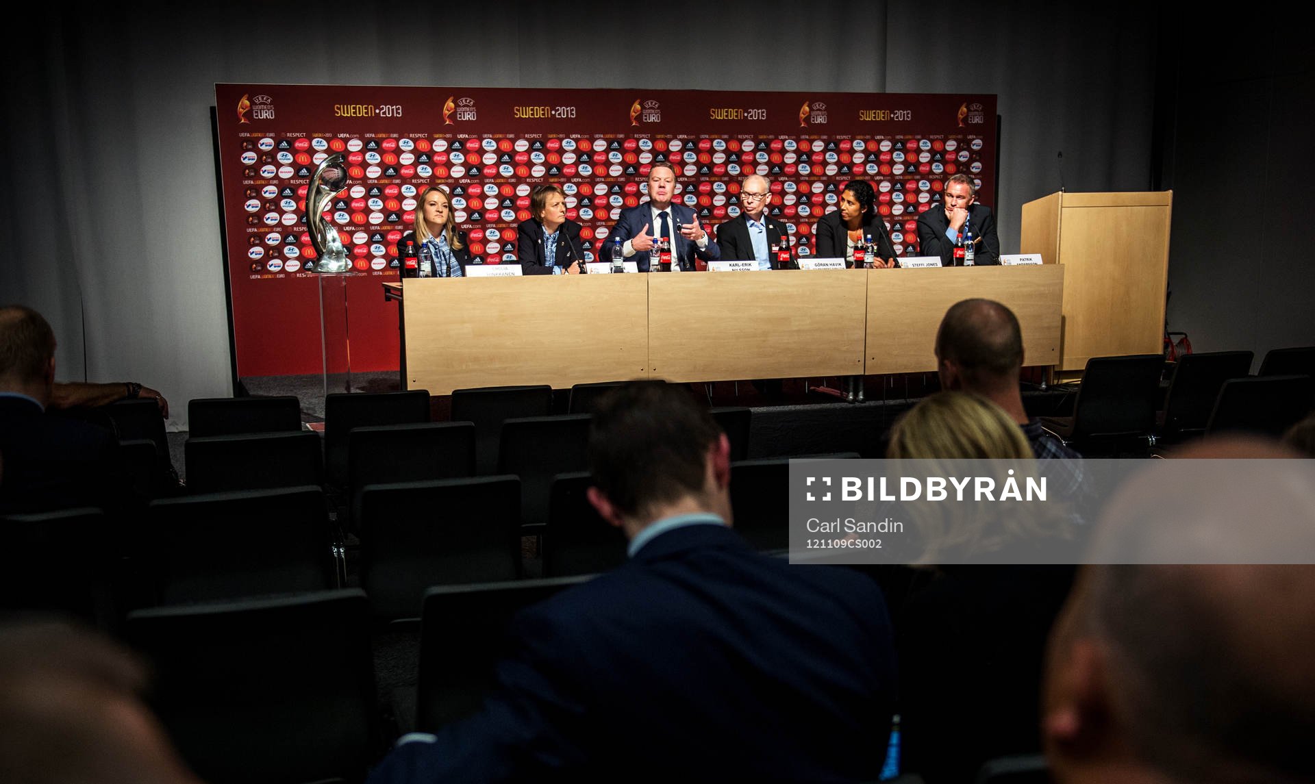 Emilia Hinkkanen, UEFA, Karen Espelund, UEFA, Karl-Erik