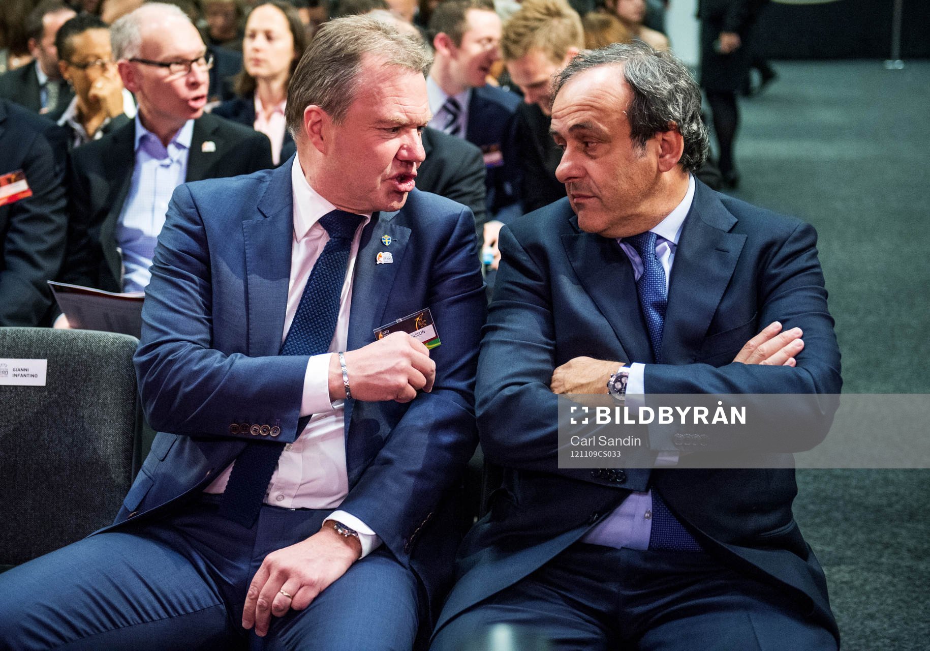 Karl-Erik Nilsson, ordförande Svenska fotbollsförbundet,