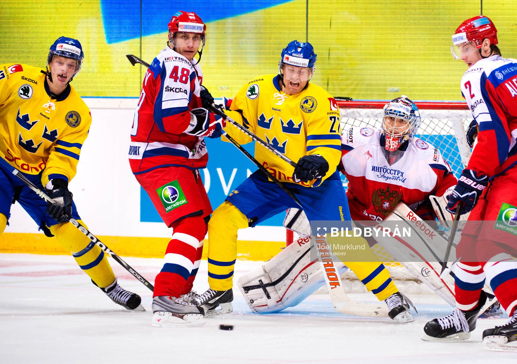 Carl Söderberg och Patric Hörnqvist, Sverige, oroar