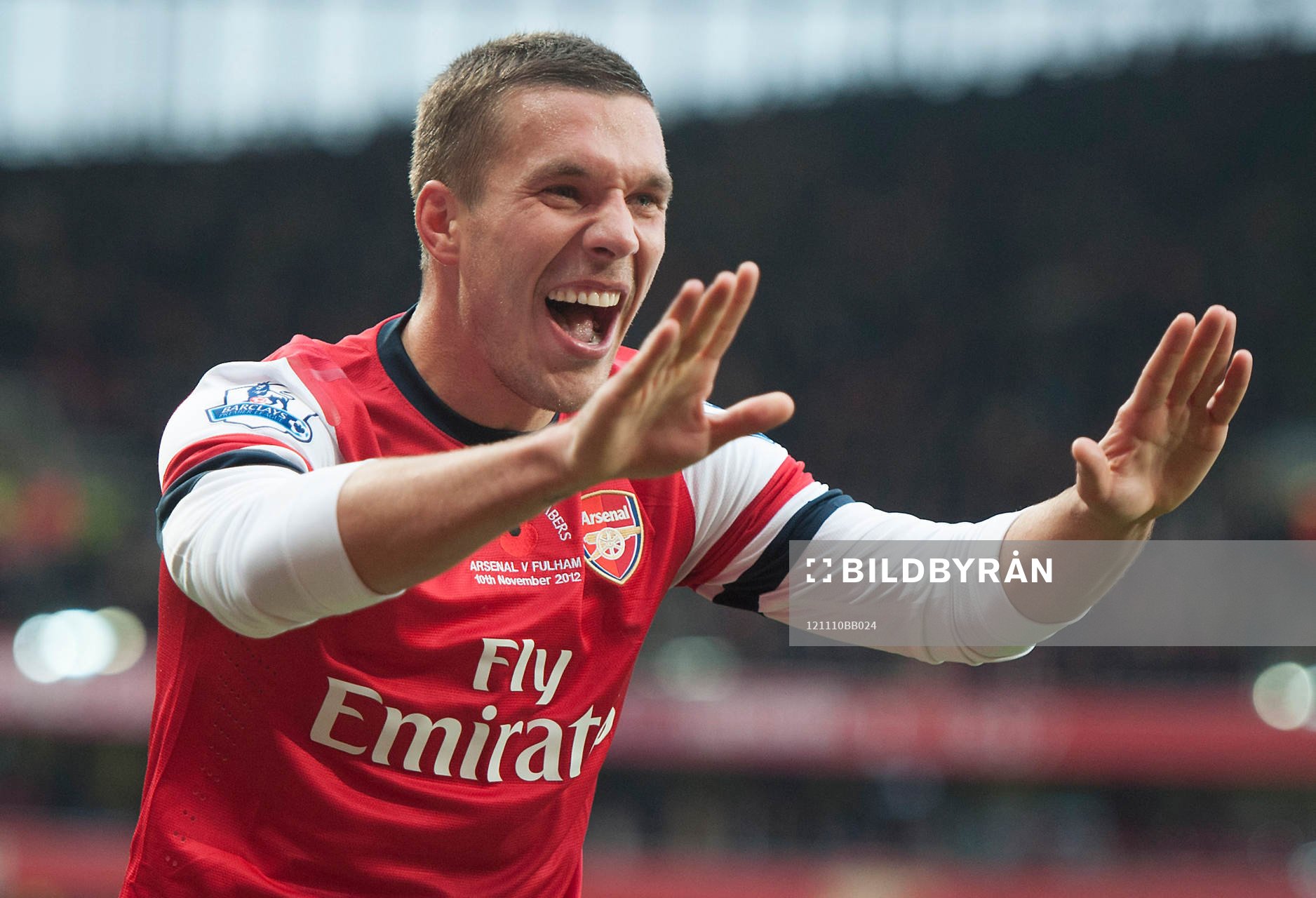 Football - Arsenal v Fulham - Barclays Premier League -