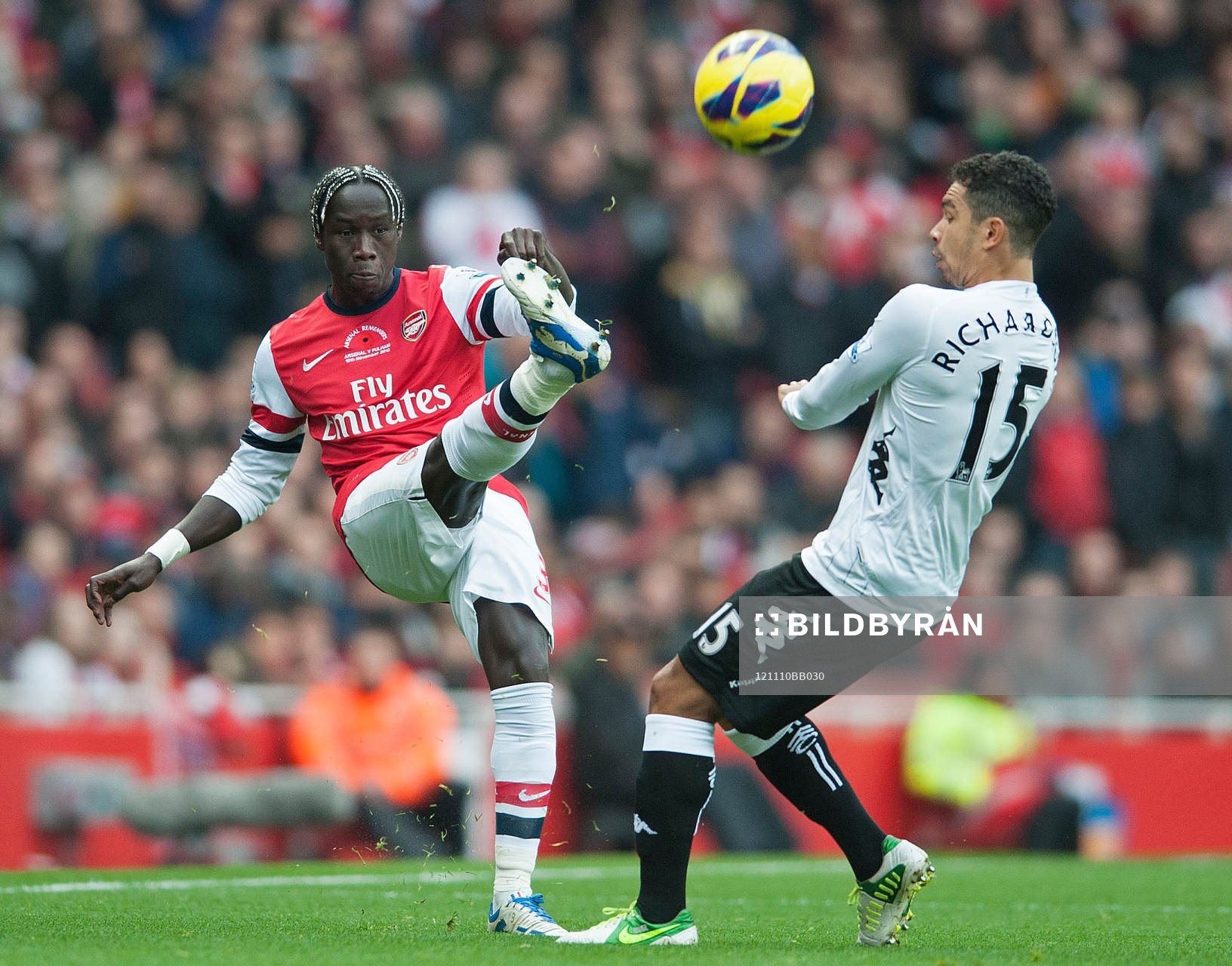 Football - Arsenal v Fulham - Barclays Premier League -