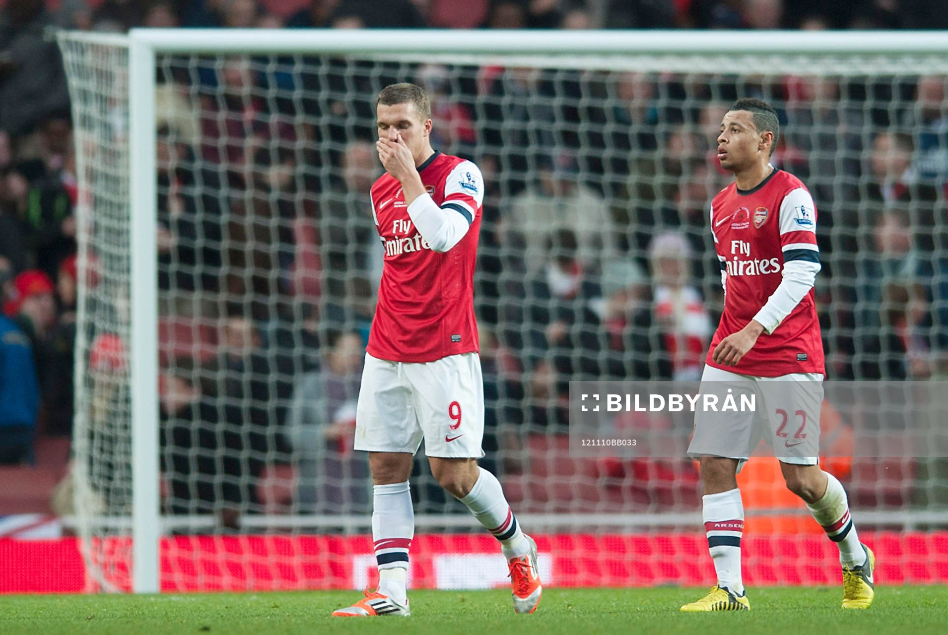 Football - Arsenal v Fulham - Barclays Premier League -