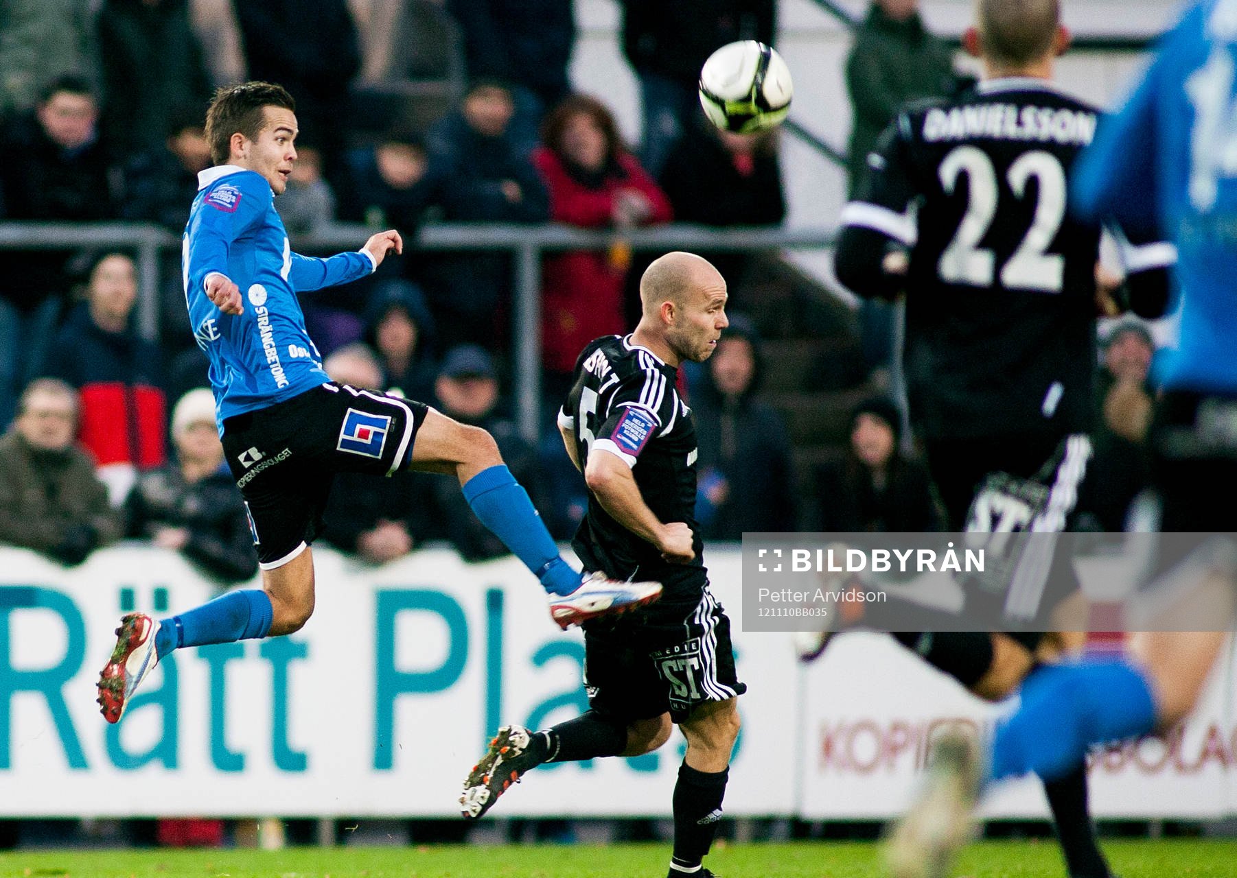 Kristinn Steindórsson, Halmstad, får drömträff och gör