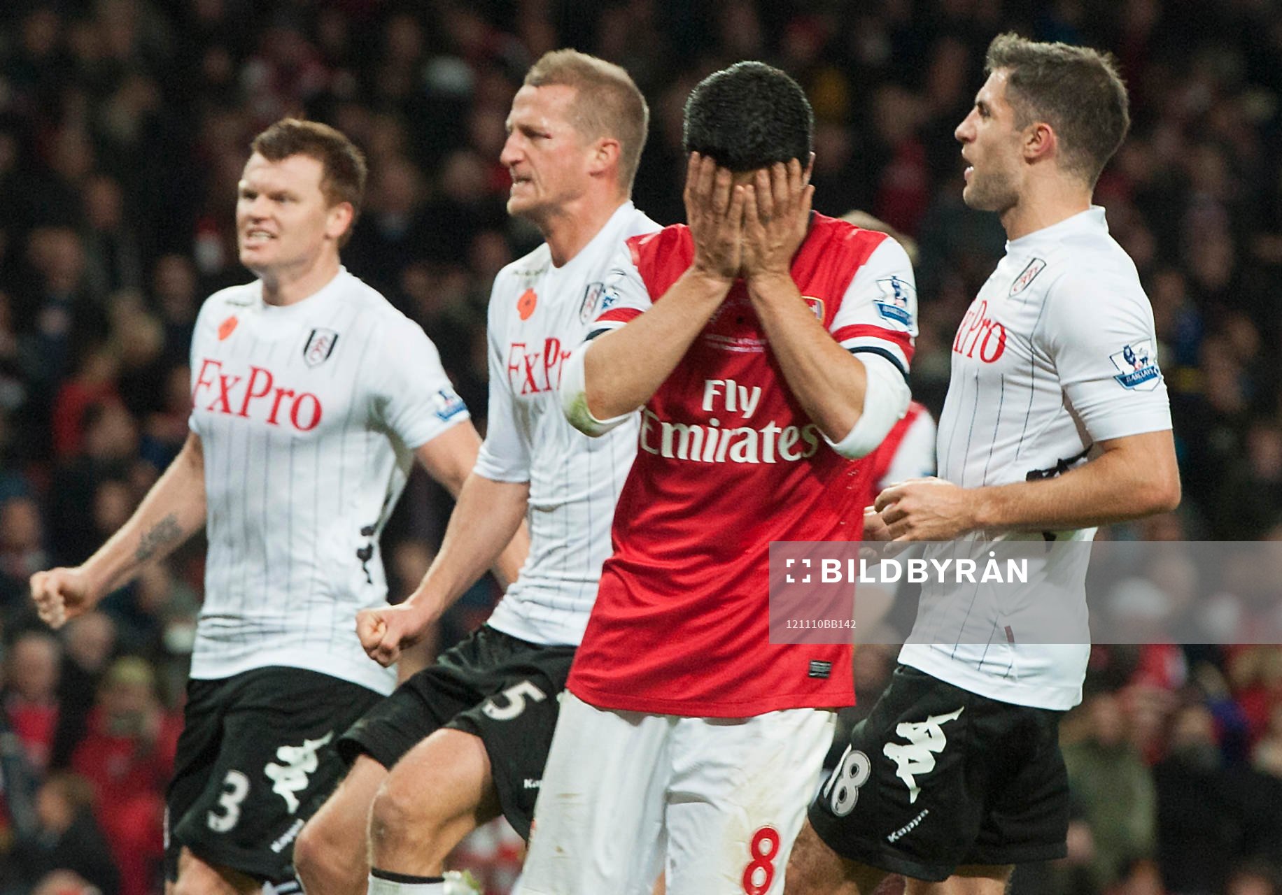 Football - Arsenal v Fulham - Barclays Premier League -