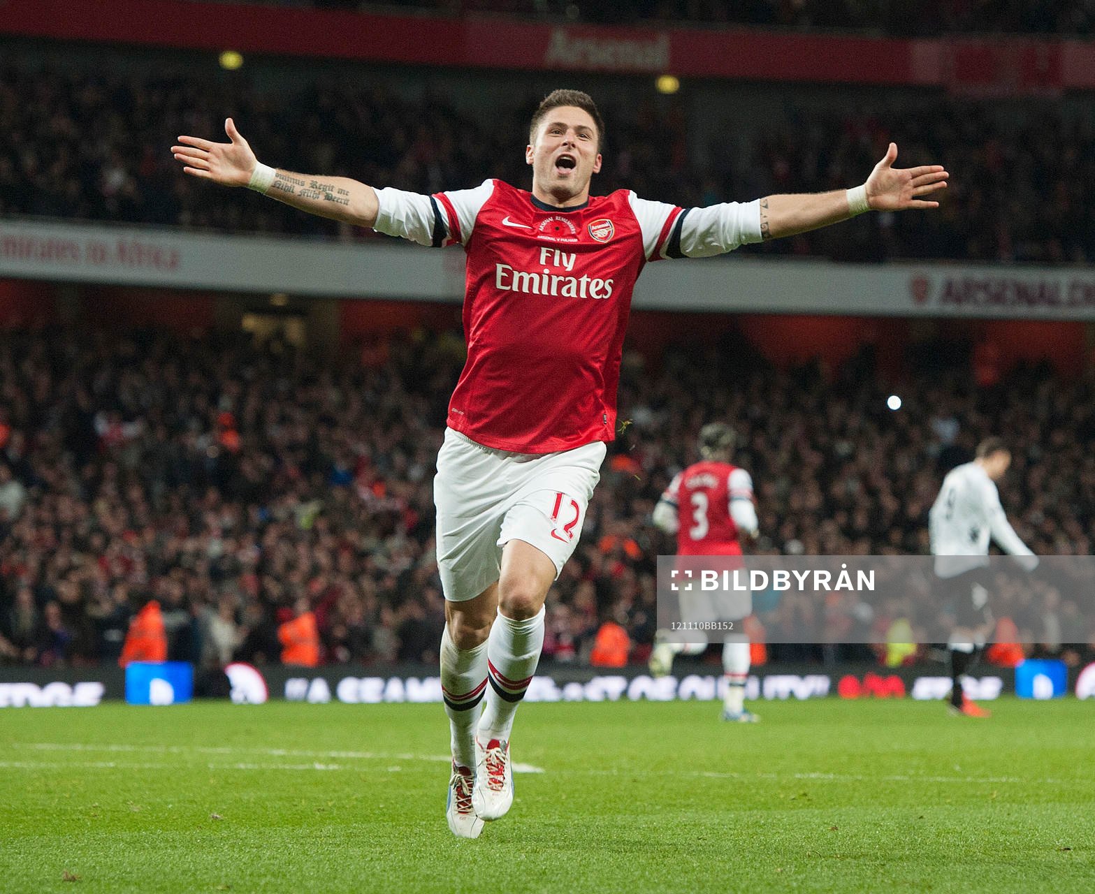 Football - Arsenal v Fulham - Barclays Premier League -