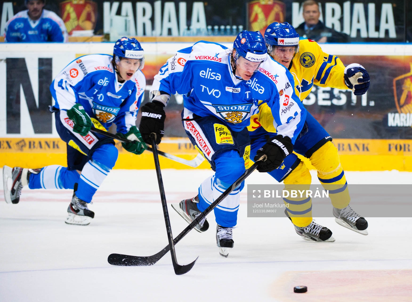 Antti Pihlström och Jani Tuppurainen, Finland, och Martin