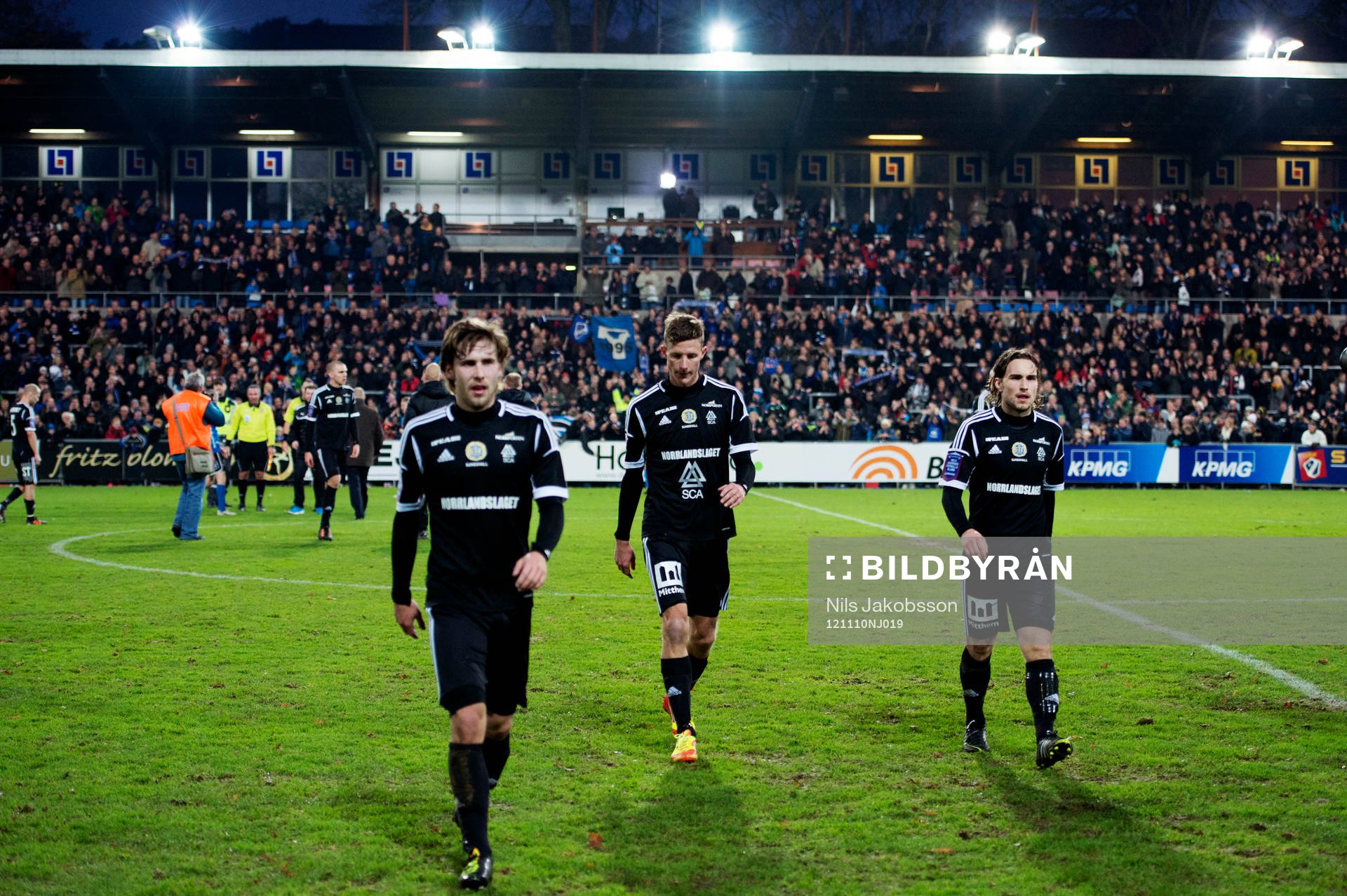 Daniel Sliper, Johan Eklund, Kevin Walker, GIF Sundsvall