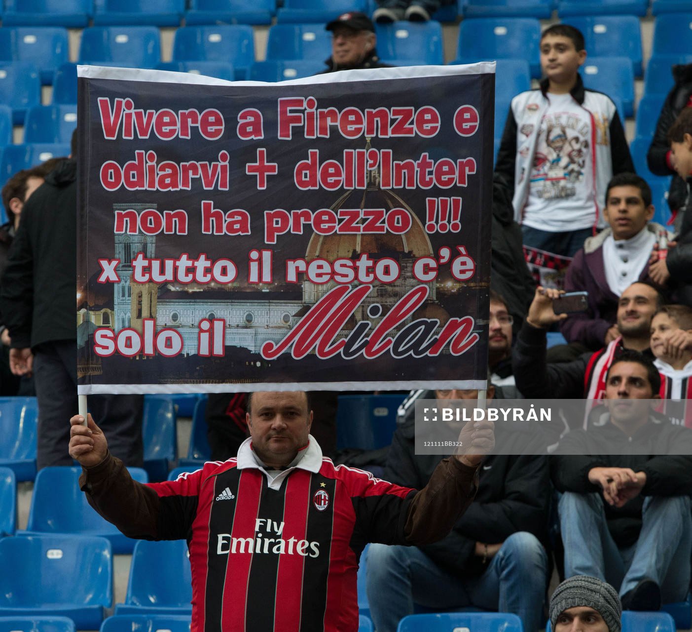 STRISCIONE TIFO MILAN