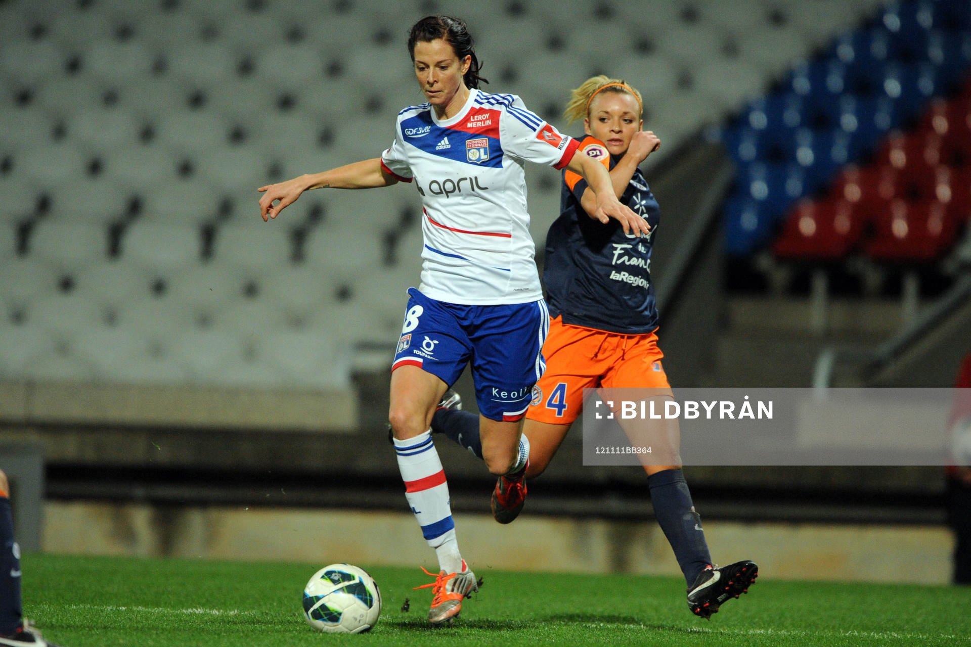 Lotta SCHELIN - 11.11.2012 - Lyon / Montpellier - Division